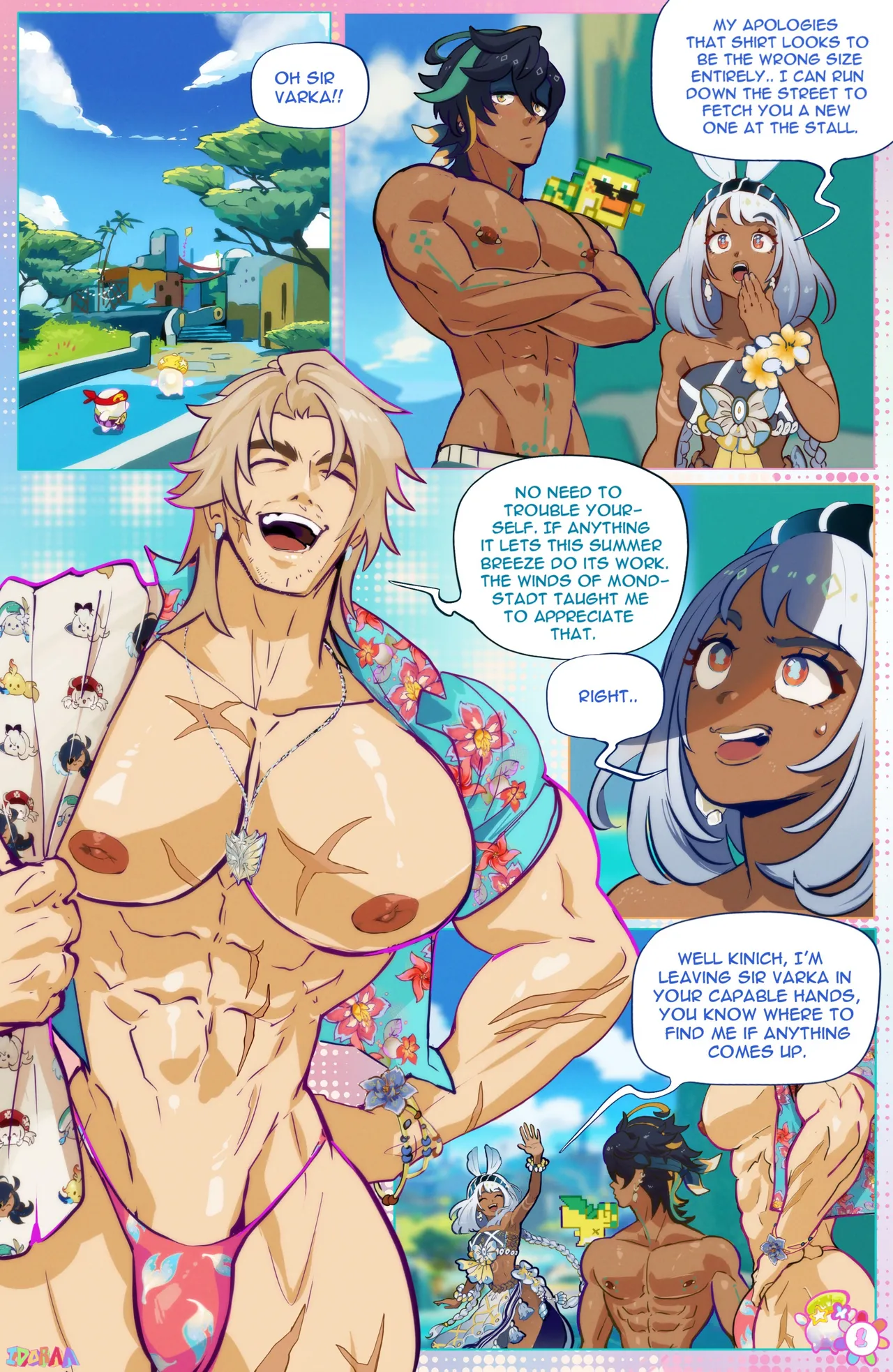 Kinich & Varka comic page 2 full