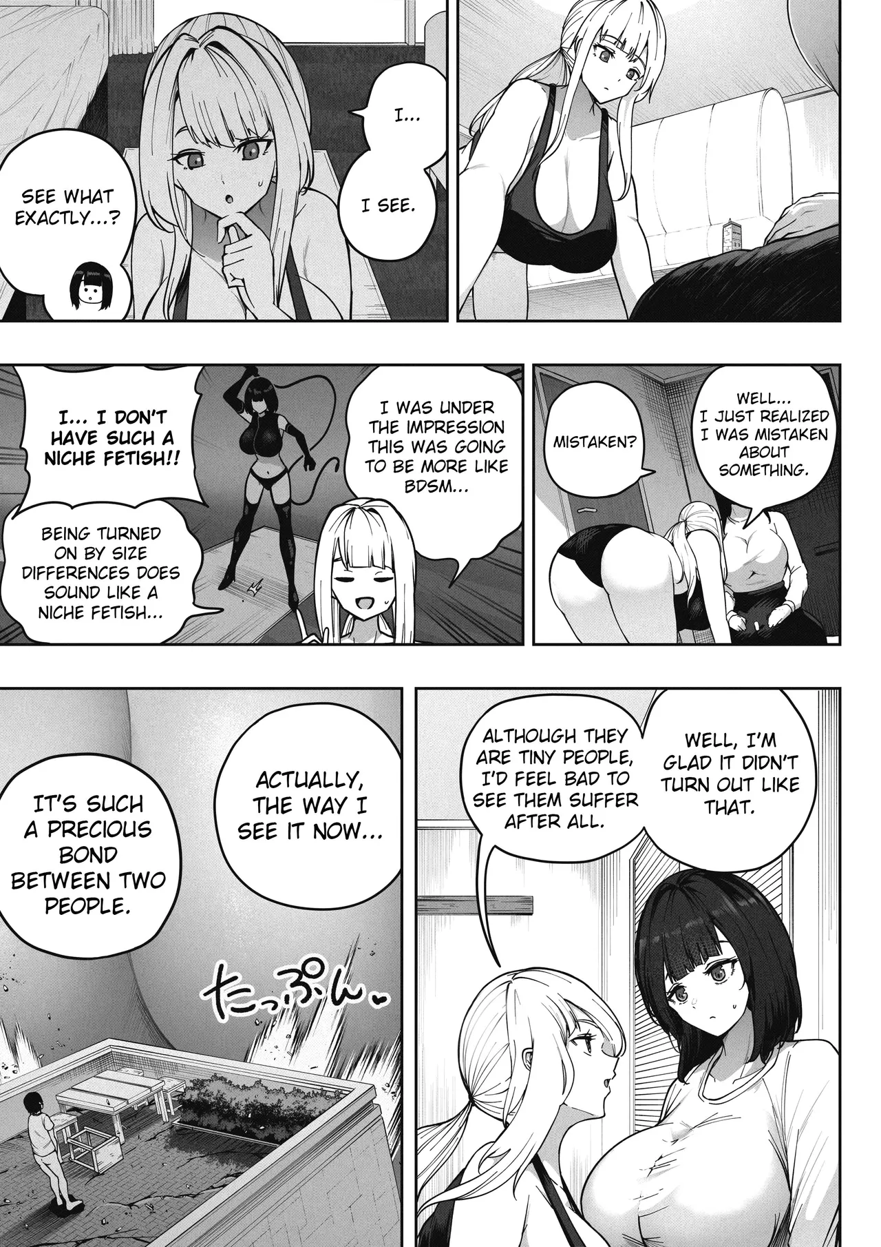 Kyodai Musume no Ie ni Koyou Sareta Kekka | I Work for a Giantess 4 page 12 full