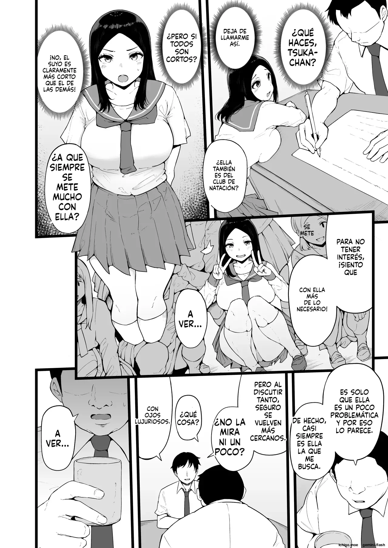 Swimming Club Kakusei Chinpo de Zenin Tanetsuke Kakutei page 7 full