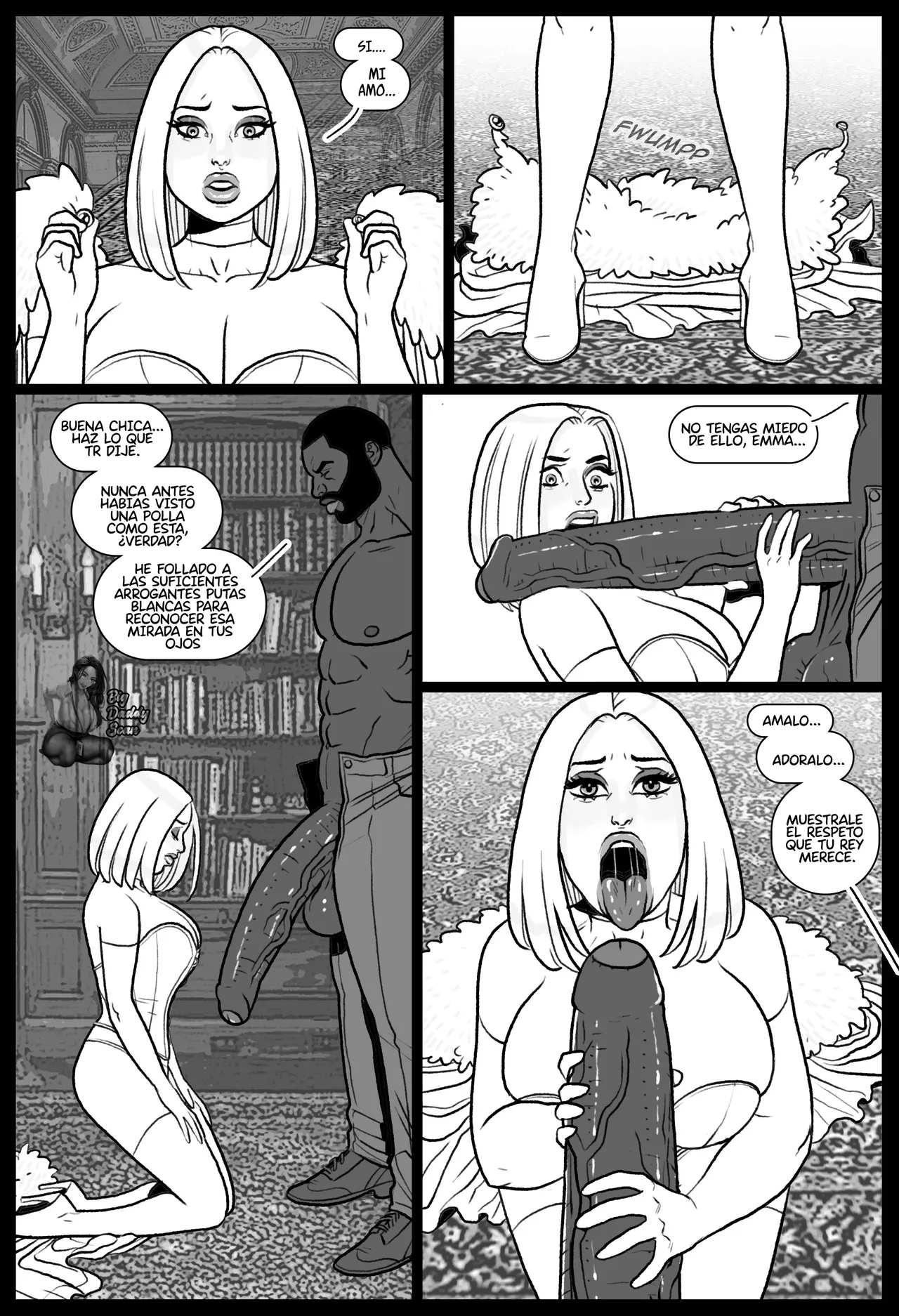 White Queen׃ Checkmated｜Reina Blanca׃ Jaque Mate page 11 full