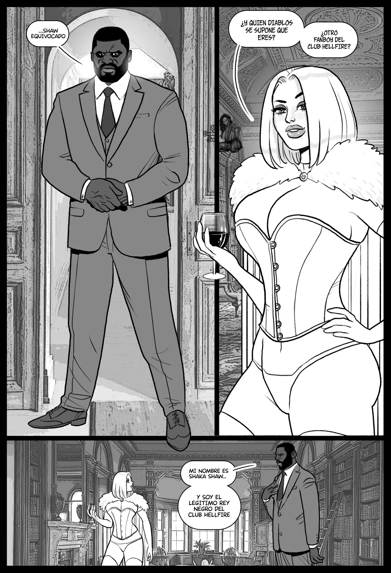 White Queen׃ Checkmated｜Reina Blanca׃ Jaque Mate page 2 full