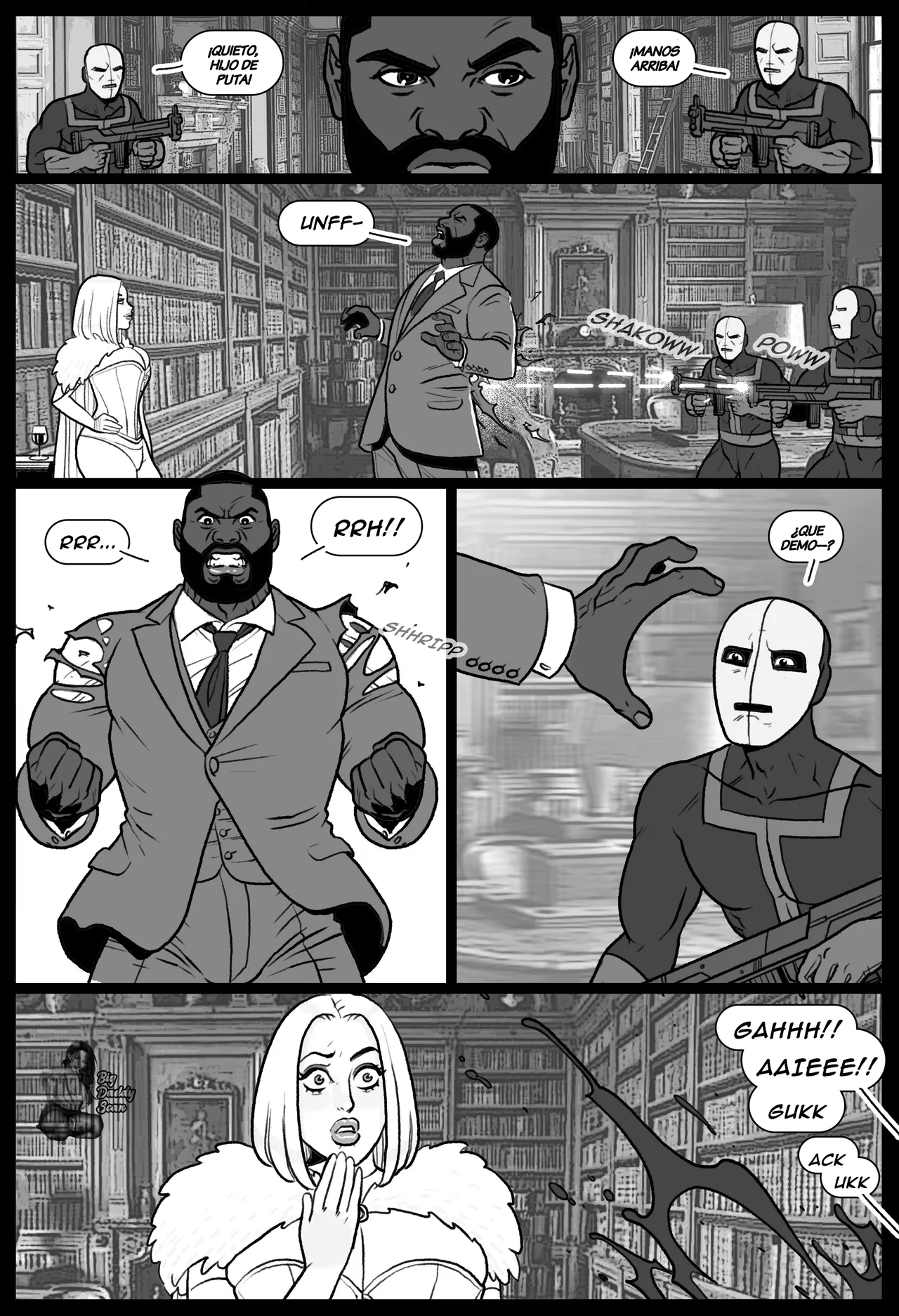 White Queen׃ Checkmated｜Reina Blanca׃ Jaque Mate page 5 full