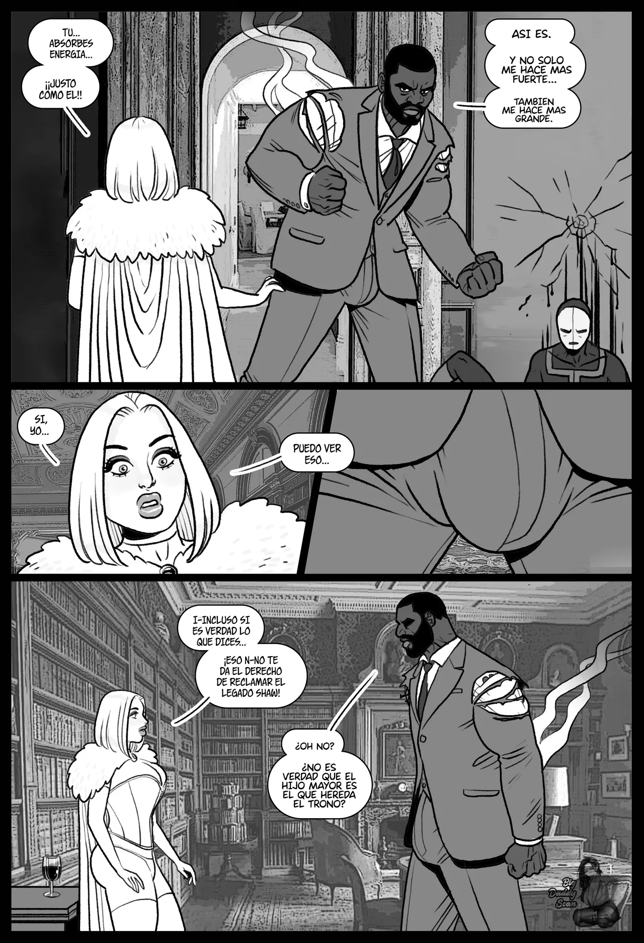 White Queen׃ Checkmated｜Reina Blanca׃ Jaque Mate page 6 full