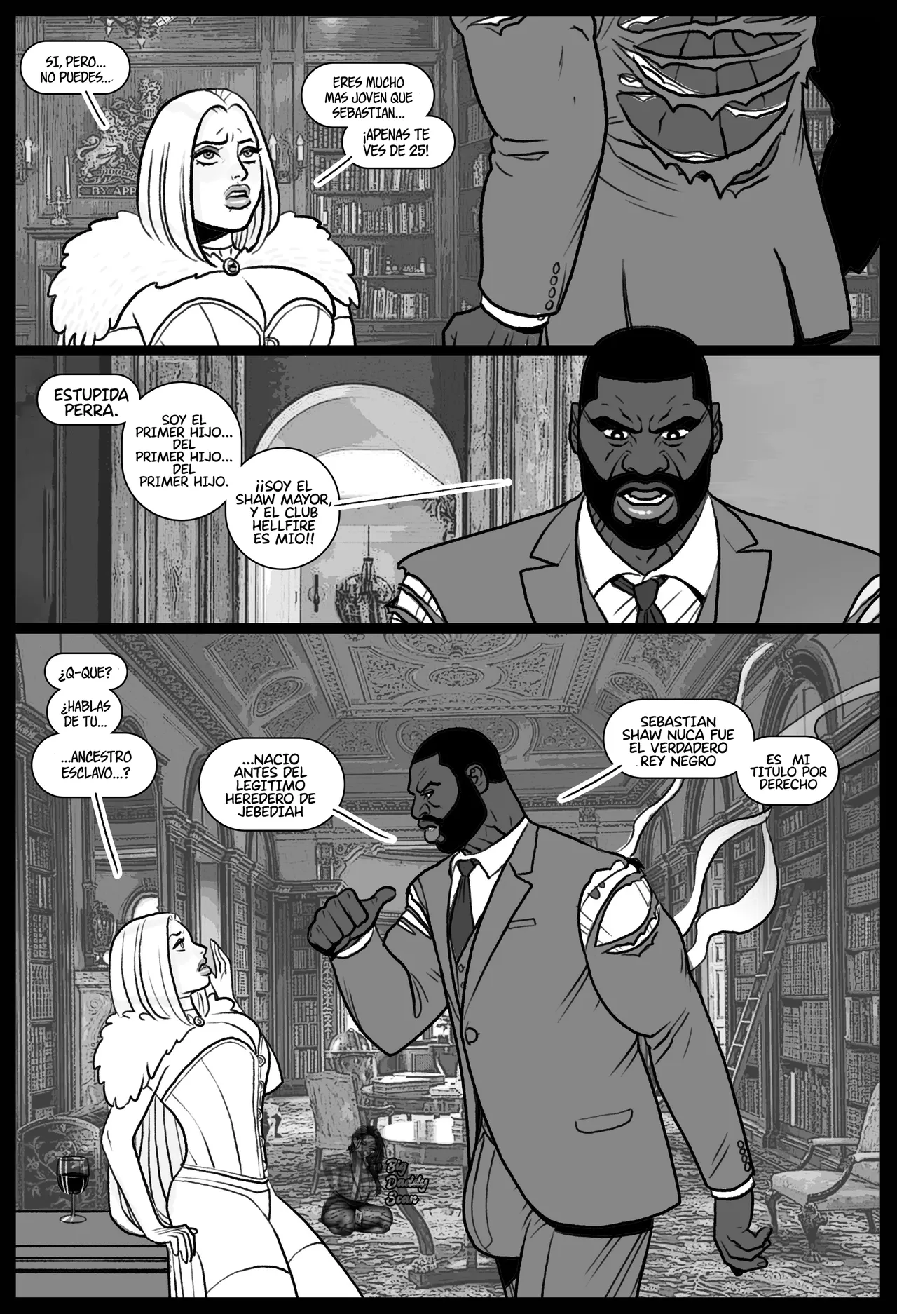 White Queen׃ Checkmated｜Reina Blanca׃ Jaque Mate page 7 full