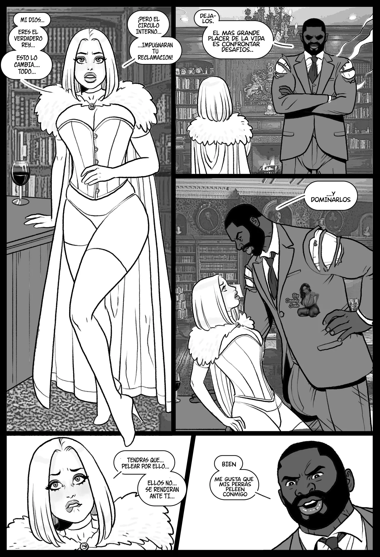 White Queen׃ Checkmated｜Reina Blanca׃ Jaque Mate page 8 full