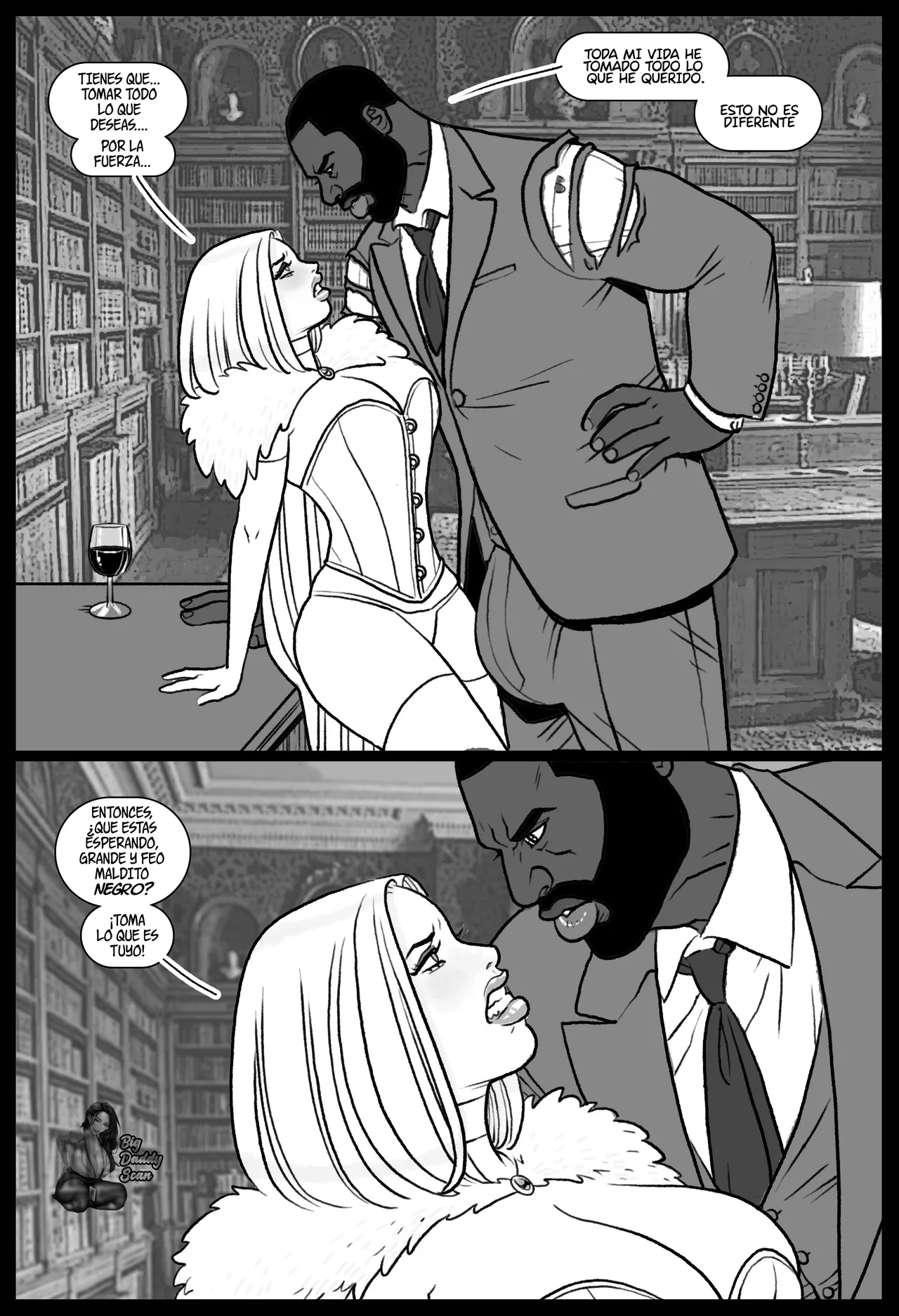 White Queen׃ Checkmated｜Reina Blanca׃ Jaque Mate page 9 full