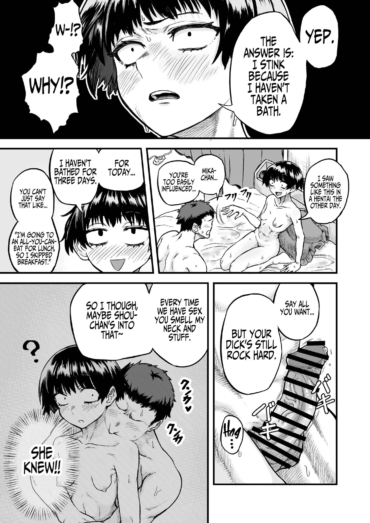 Having Sweaty Sex with My Plain Girlfriend Who Didn't Take a Bath page 11 full