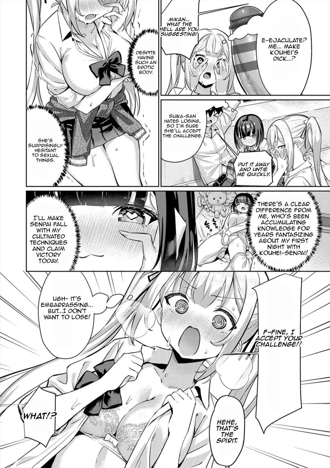 Shikobayo! | Jerk-off battle! page 6 full