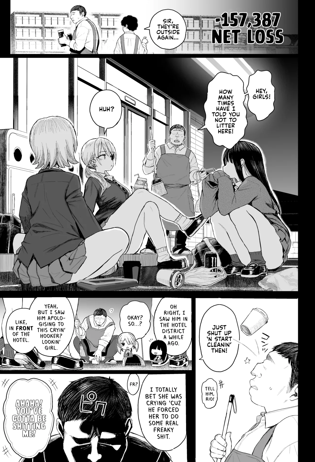 Shouwaru Gal Shitsukerareru + Omake | Correcting a Bratty Gyaru + Extras page 8 full