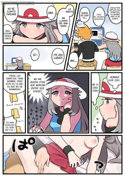 Onabare Shichatta Leaf-chan ga Green ni Oshioki Sareru Manga | Un manga sobre Leaf-chan siendo sorprendida masturbándose y siendo castigada por Green