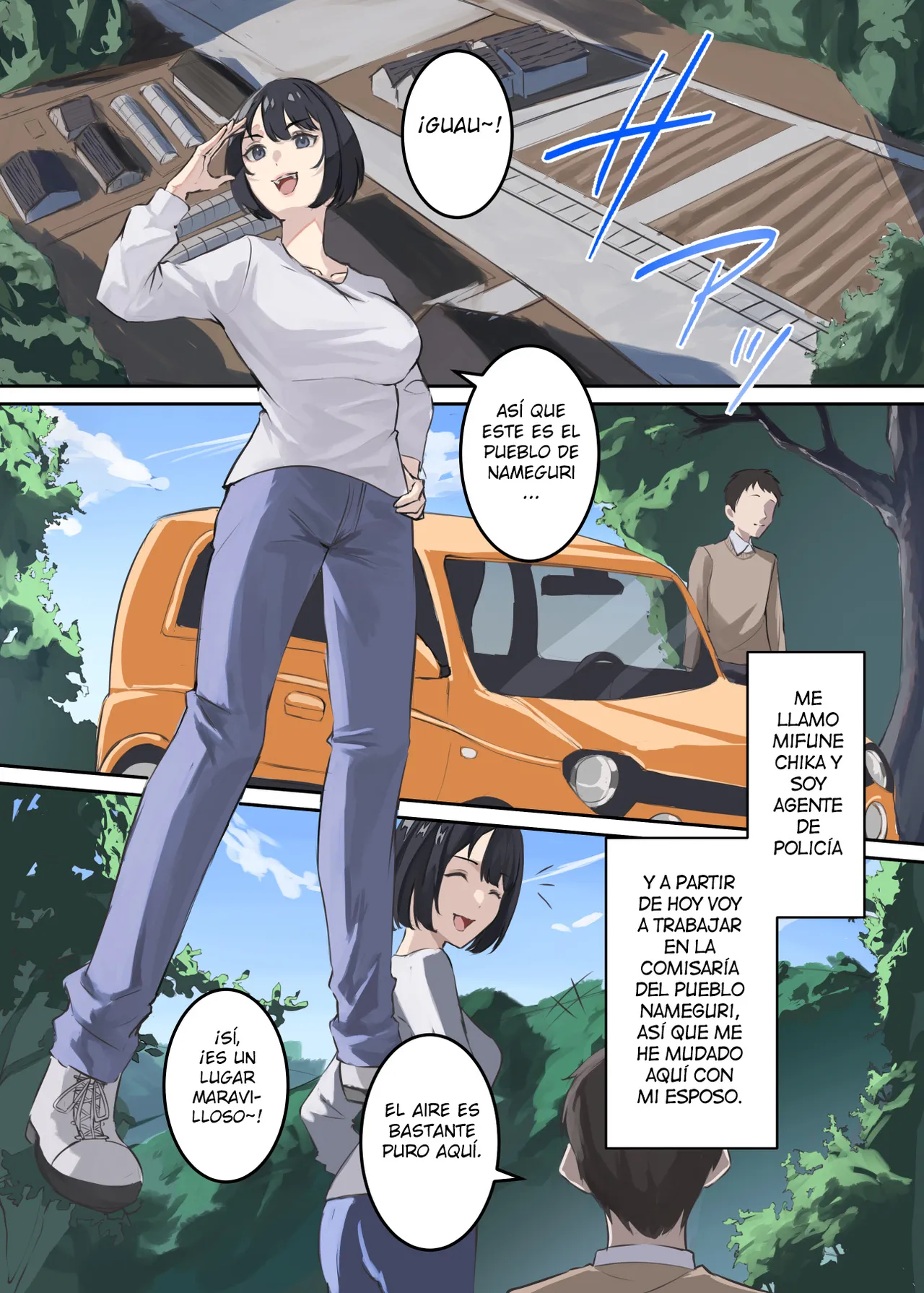 Cunnibal ~Yabai Mura ni Haken Sareta Hitozuma Keikan ga Sonchou no Ko o Haramu Made~ page 2 full
