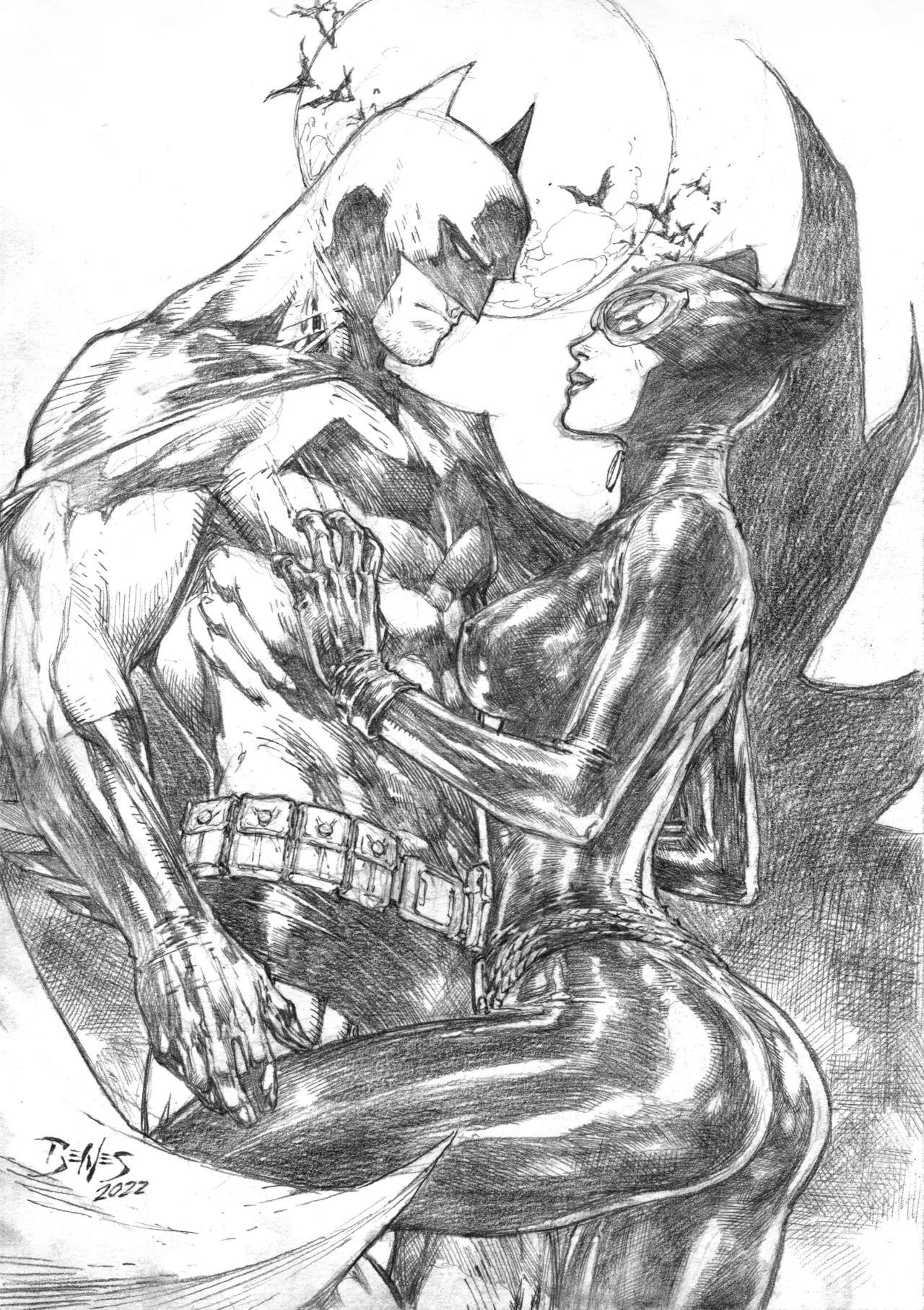 Ed Benes Original Art page 7 full
