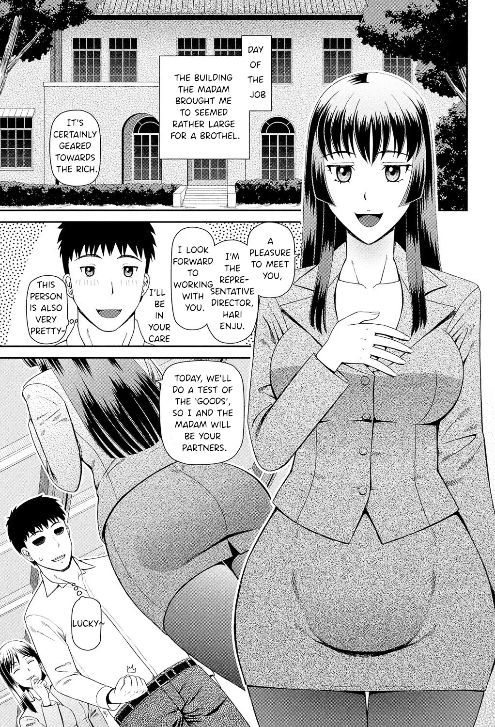 My job is facesitting chapter I page 8 full