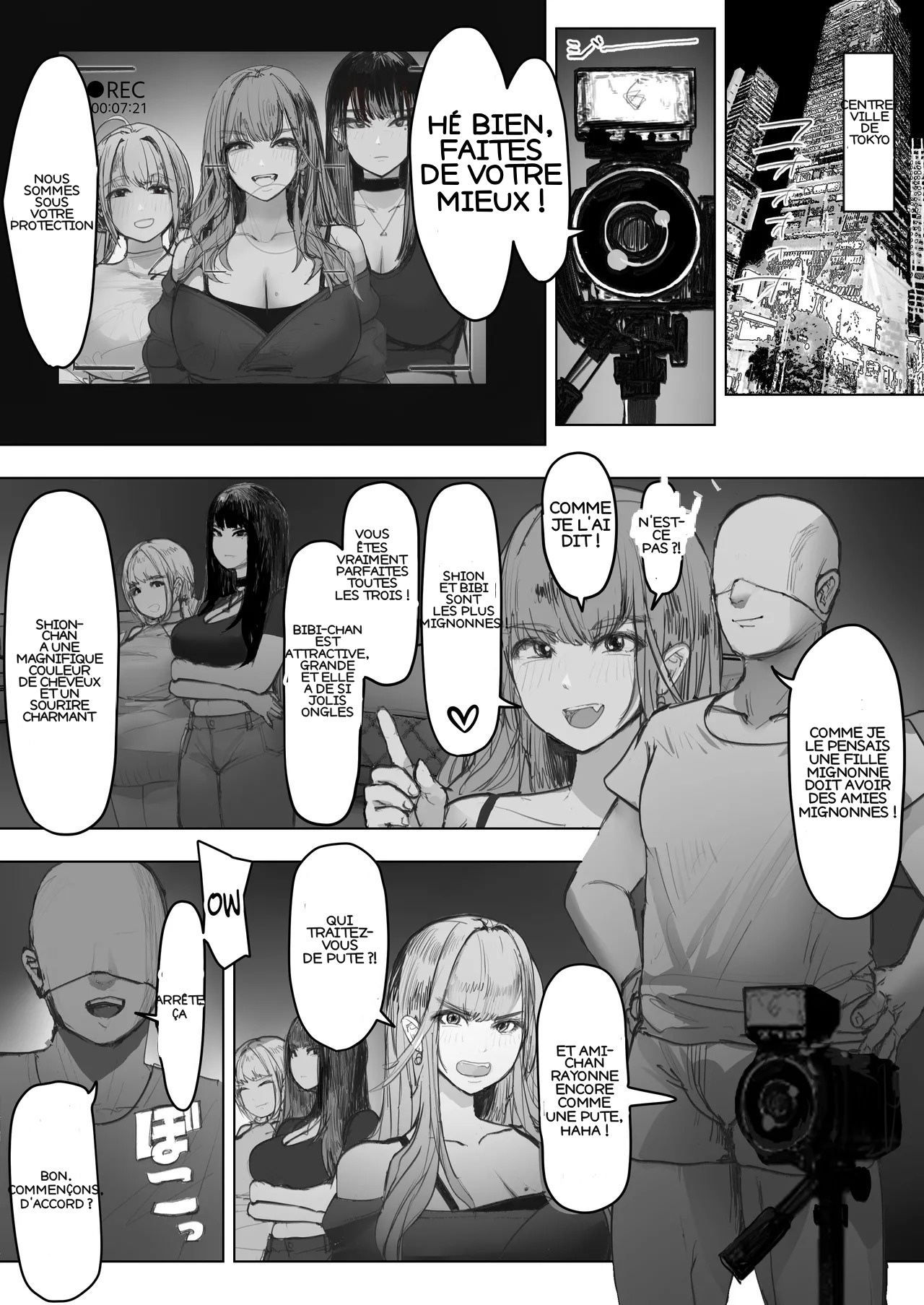 The consequences of 3 debt-ridden gals shooting an AV page 7 full