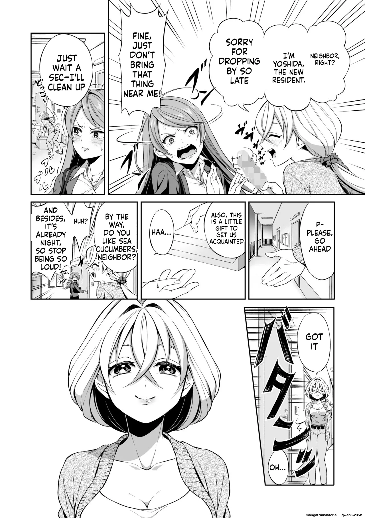 Ryoujoku Shokushu no Bathroom ~Ayashige na Otonari-san ni Moratta no wa Shokushu deshita~ page 4 full