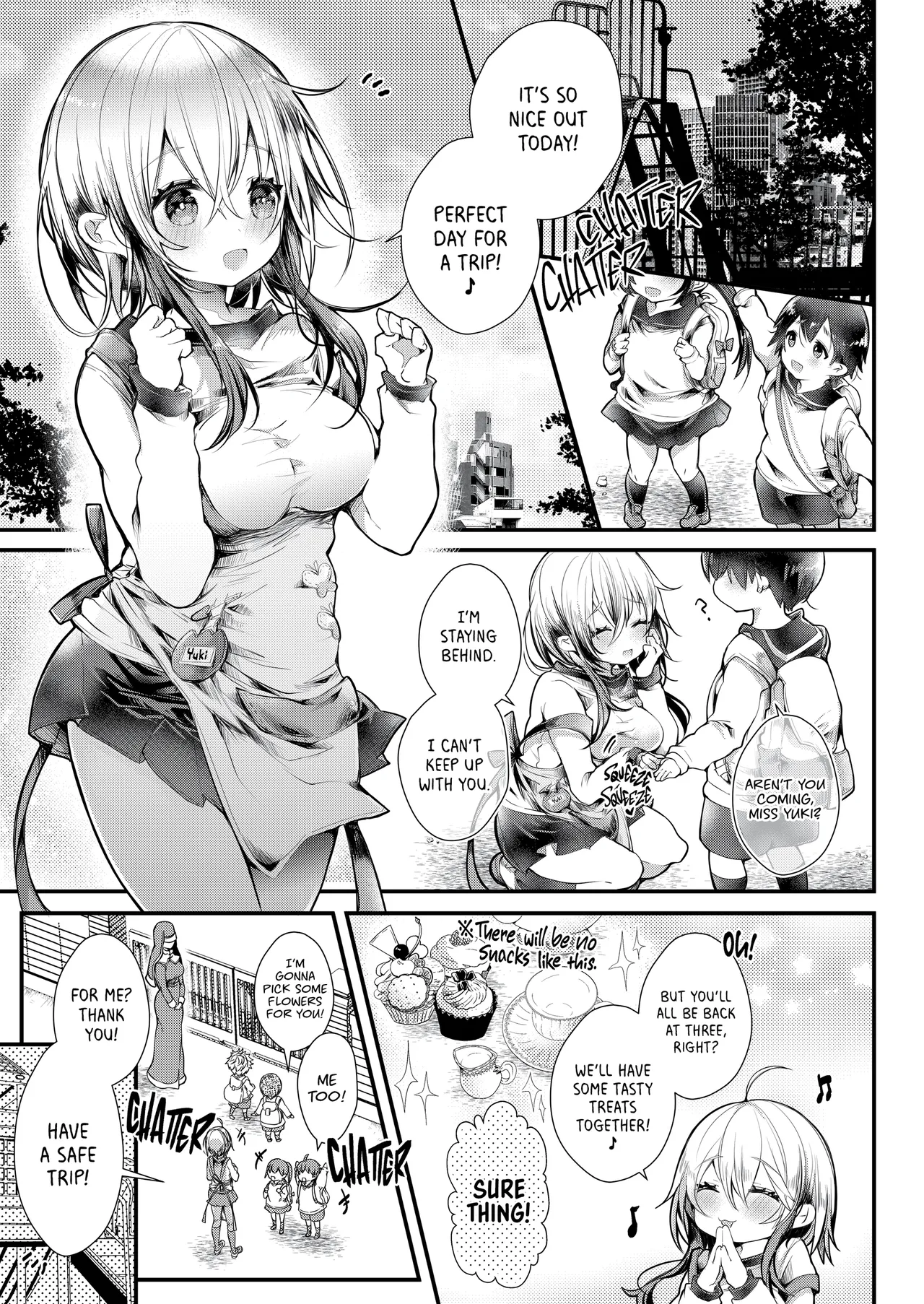 Yuki-chan Sensei Amaama REFLE & Pajama Ecchi | She'll Spoil You Rotten page 2 full