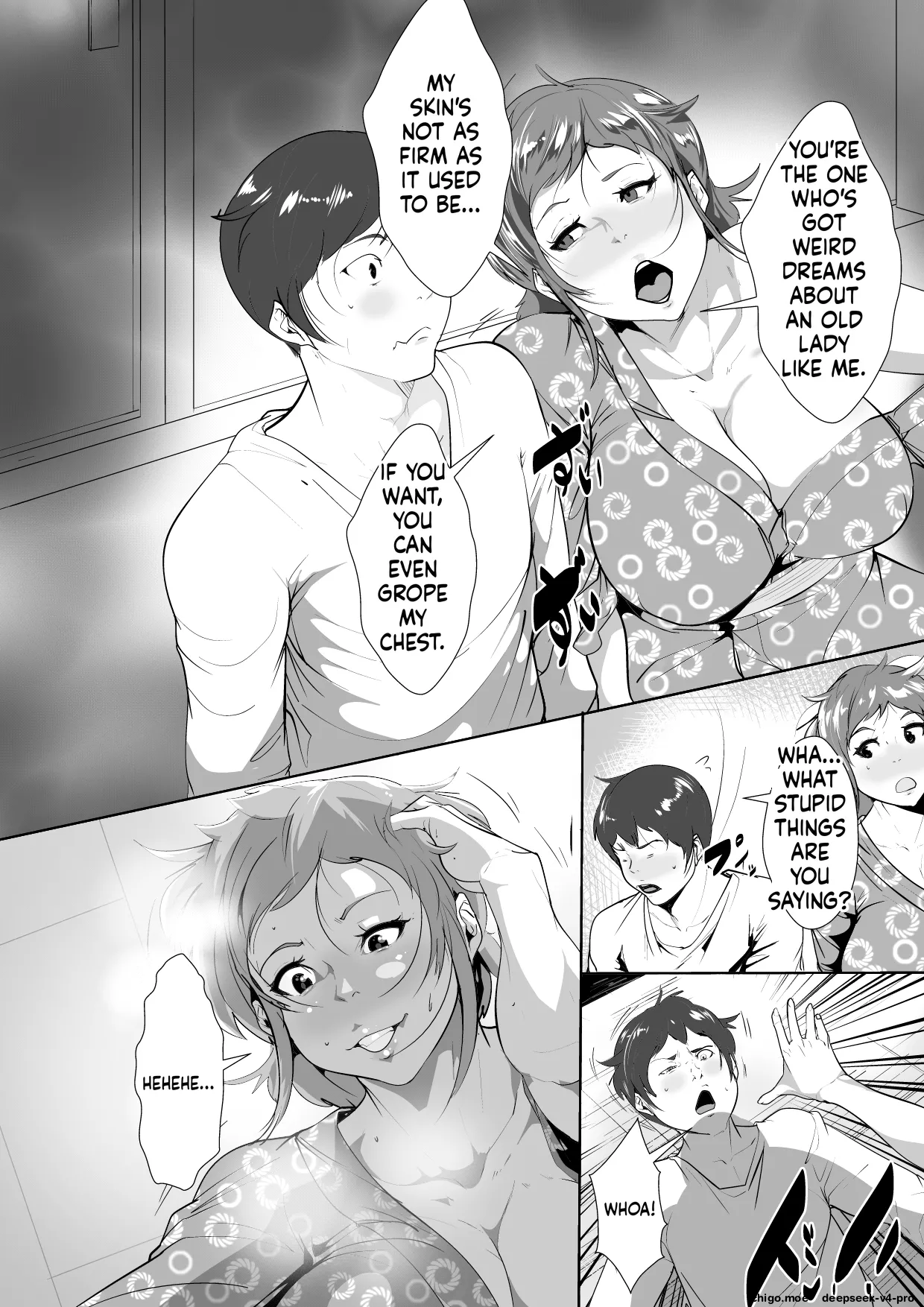 Muchi Muchi Okaa-san ni Horeta Musuko page 12 full