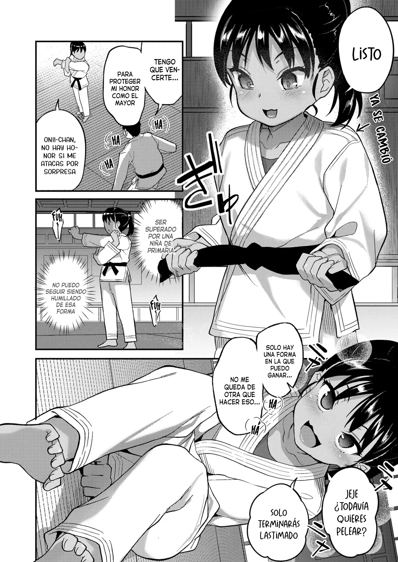 Judo Shojo to Ippon Shobu | Combate uno a uno con una chica de judo page 4 full