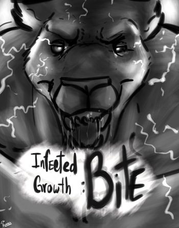 [Uniparasite] Infected Growth 2: Bite cover