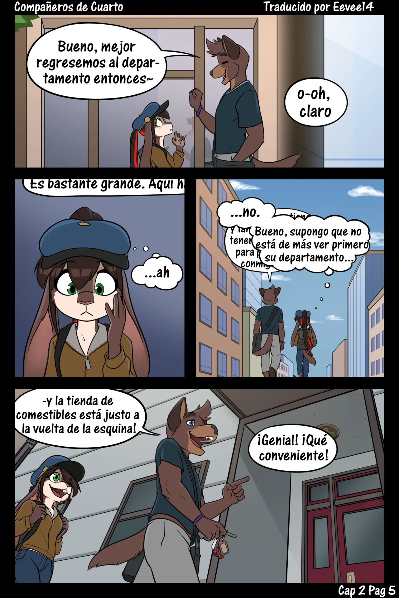 Capítulo 2: Compañeros de Cuarto page 5 full