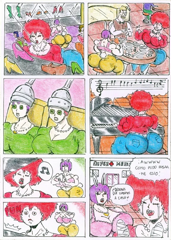 Cómic Ruth y Ashley 2 "EL CENTRO COMERCIAL" page 3 full