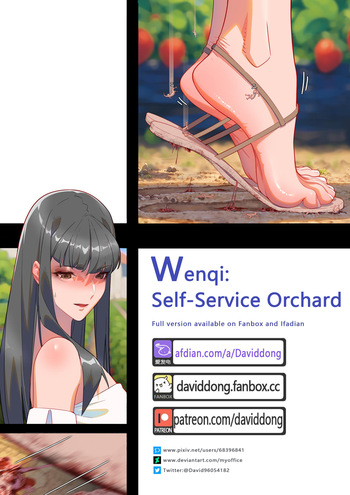 [David Dong] Wenqi: Self-Service Orchard cover