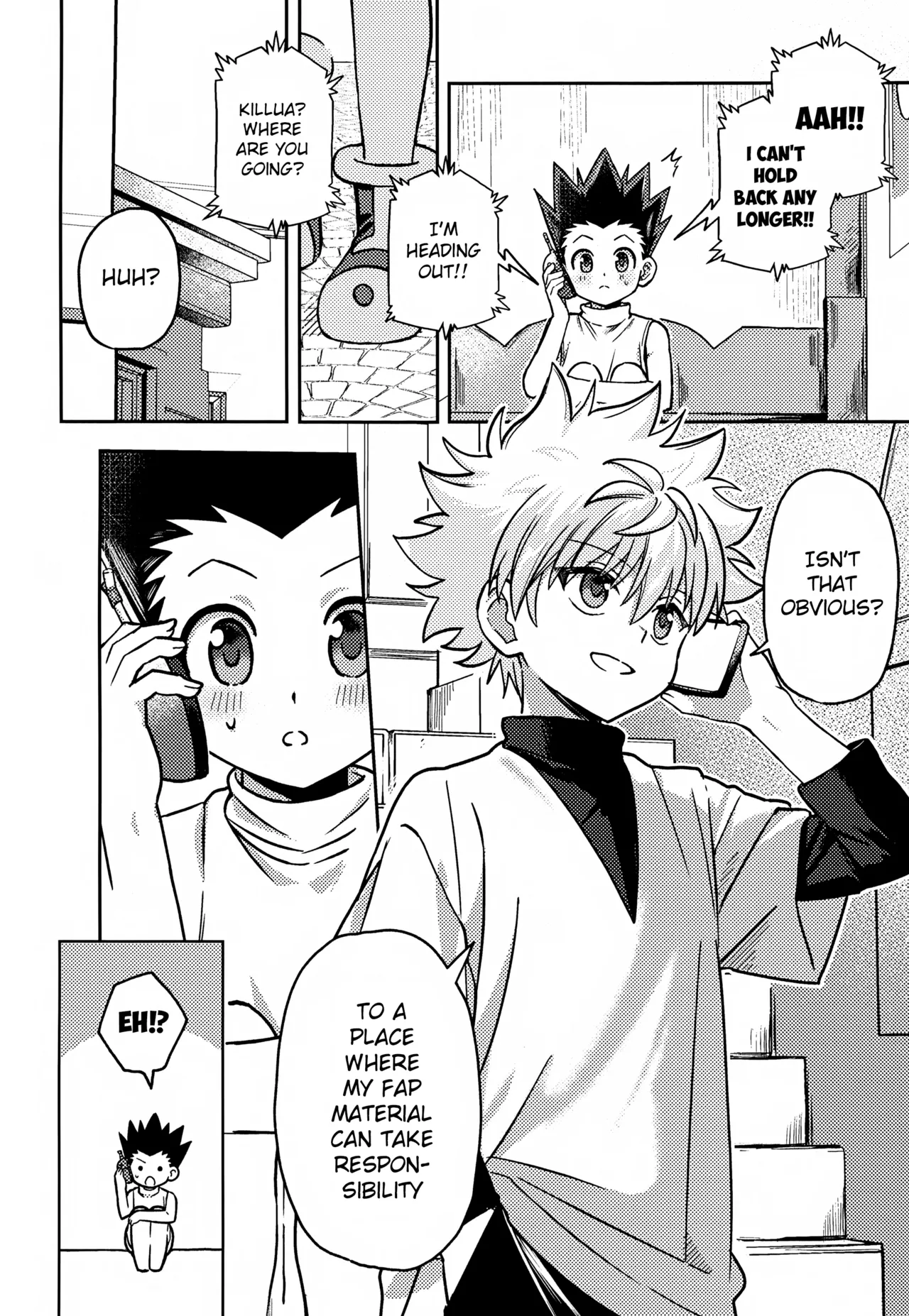 Gamen Goshi ja Monotarinai! | Looking at You Through a Screen Is Not Enough! page 11 full