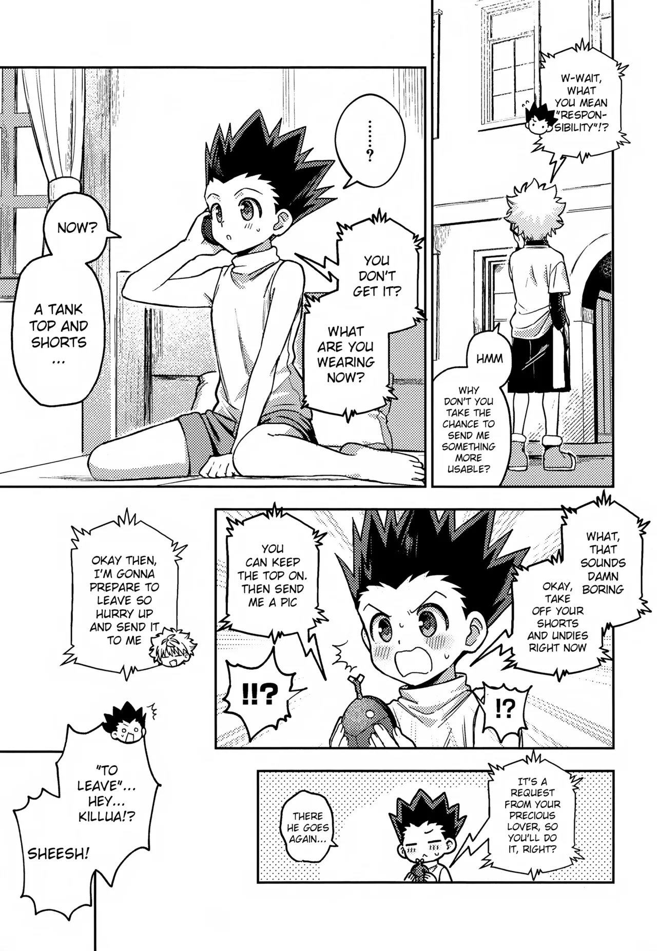 Gamen Goshi ja Monotarinai! | Looking at You Through a Screen Is Not Enough! page 12 full