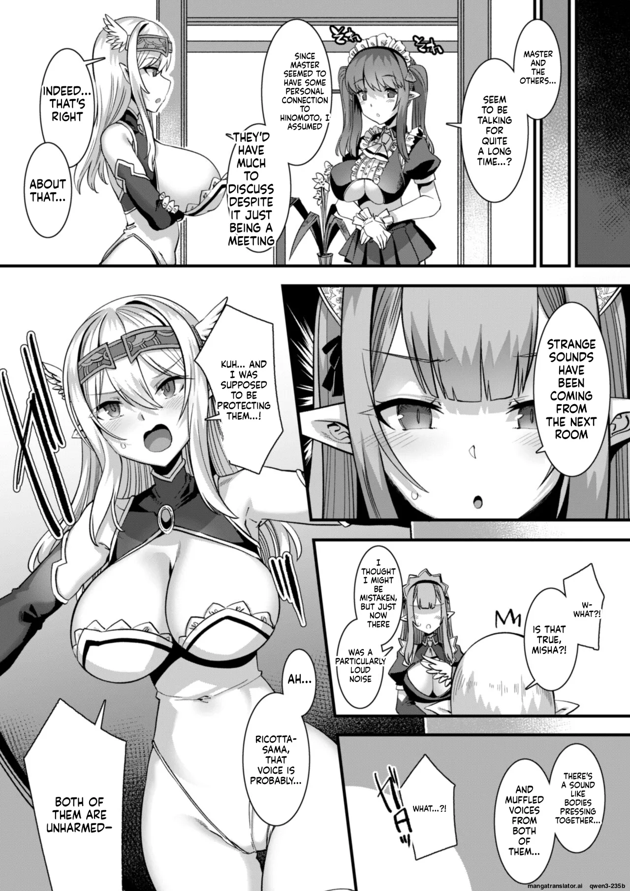 Ore no Seieki o Motomeru Kemomimi Mikohime o Party de Rouraku shite Kozukuri Harem Ecchi ~Otoko ga Umarenai Isekai e Shoukan sareta Ore ga Heroine o Ategawarete Kozukuri Ecchi 3~ page 11 full