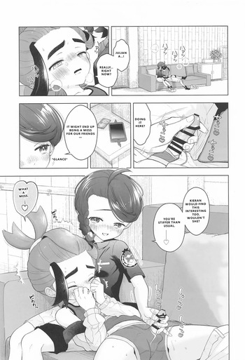 (C107) [Tamatebako (Urashima Totasu)] Swept Up by the "Cuteness" (Pokémon Scarlet and Violet) [English] [VGT13] cover