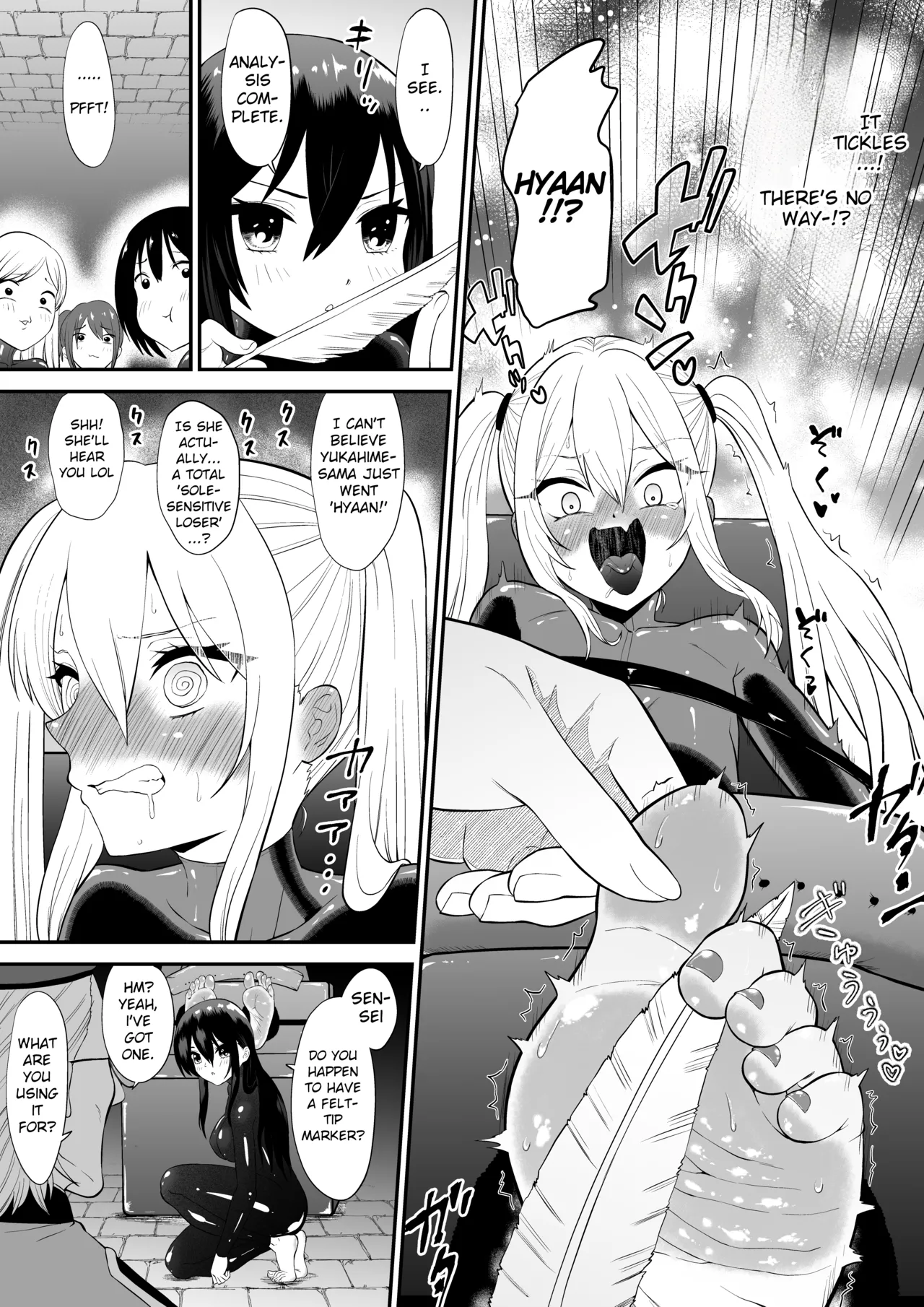 Spy Girl Sole Tickling & Endless Orgasm Training page 7 full
