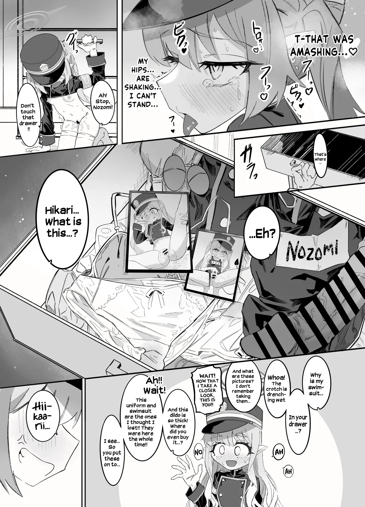 Nozomi to Hikari no Yuri Shupo Express! | Nozomi and Hikari's Yuri Shupo Express! page 7 full