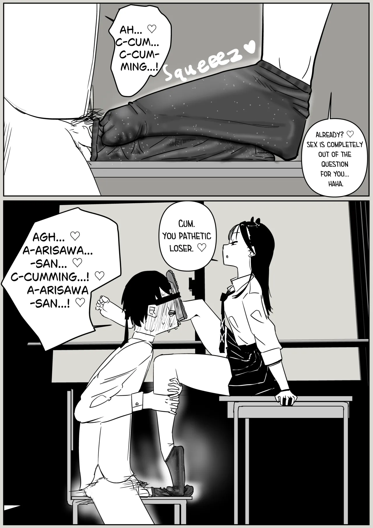 Forced to Buy Classmate's Stinky Socks page 11 full