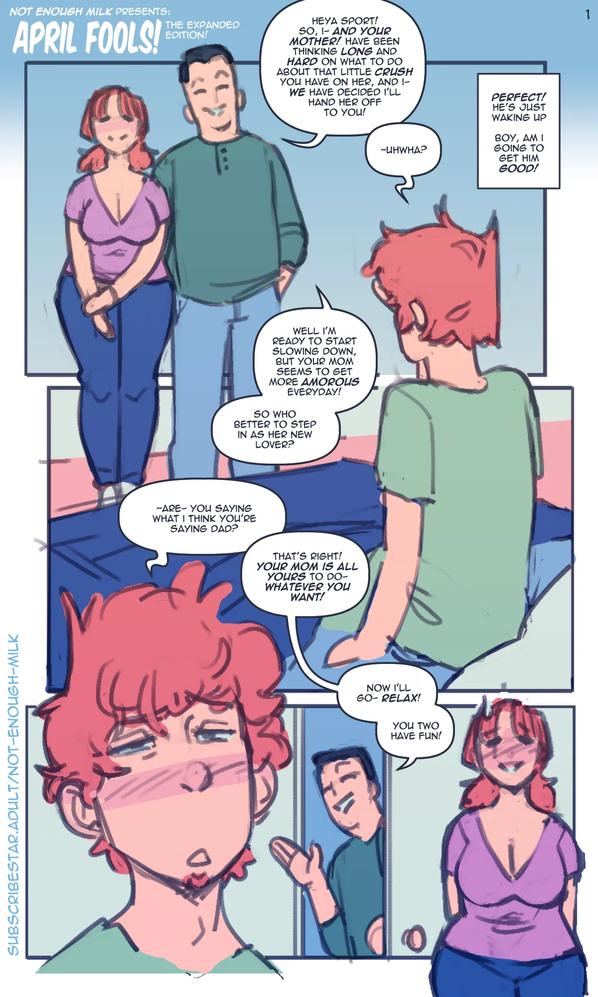 April Fools! page 1 full