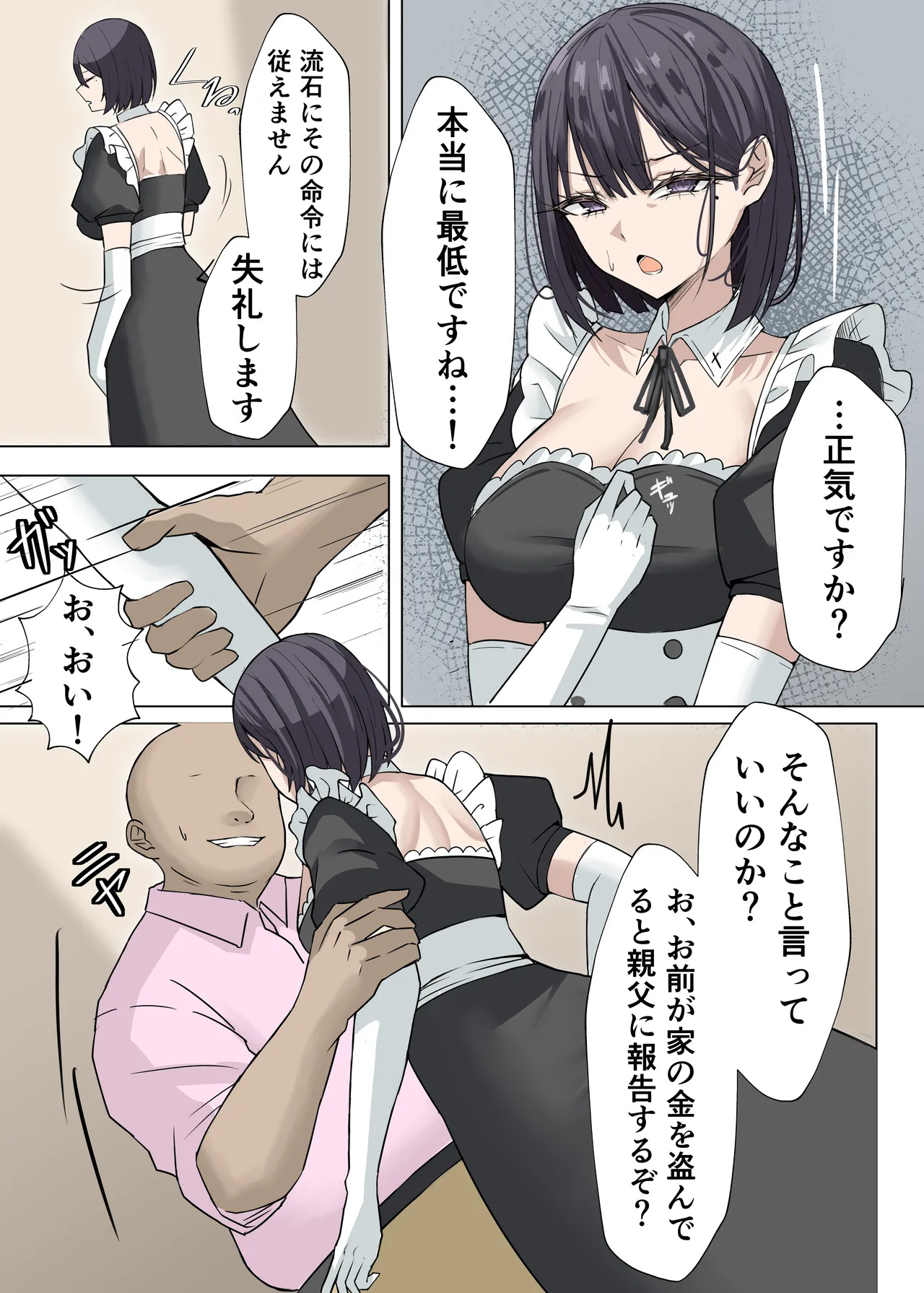 クール系メイドさんに命令して中出しS〇Xする話 page 11 full