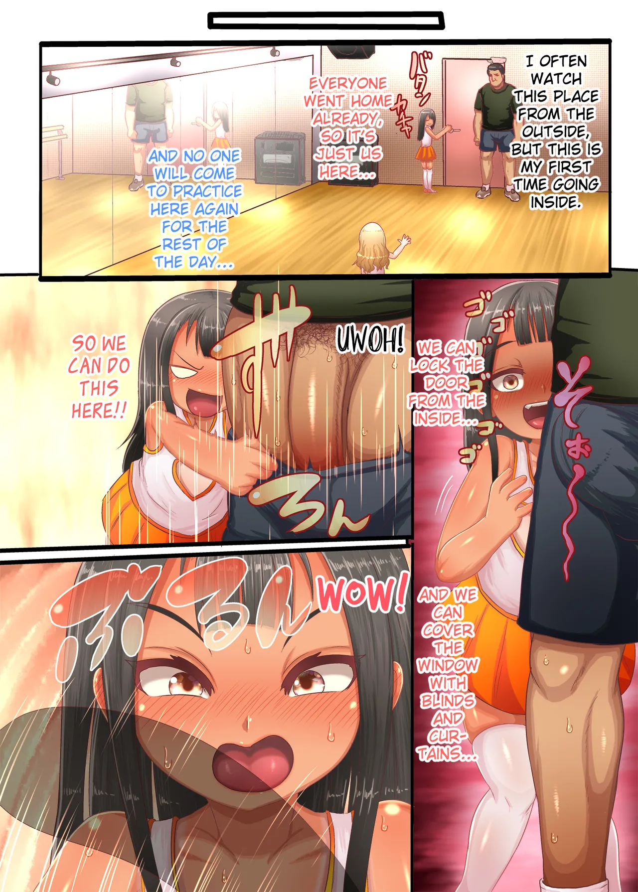 Itazura Gaki!! Gym de Gaki ga Dosukebe Yuuwaku page 11 full