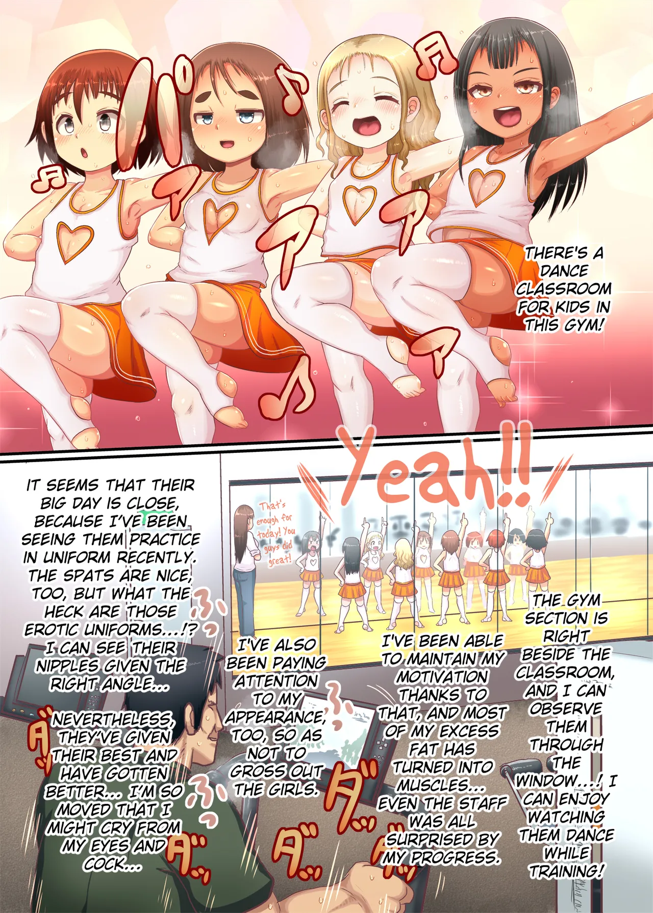 Itazura Gaki!! Gym de Gaki ga Dosukebe Yuuwaku page 4 full