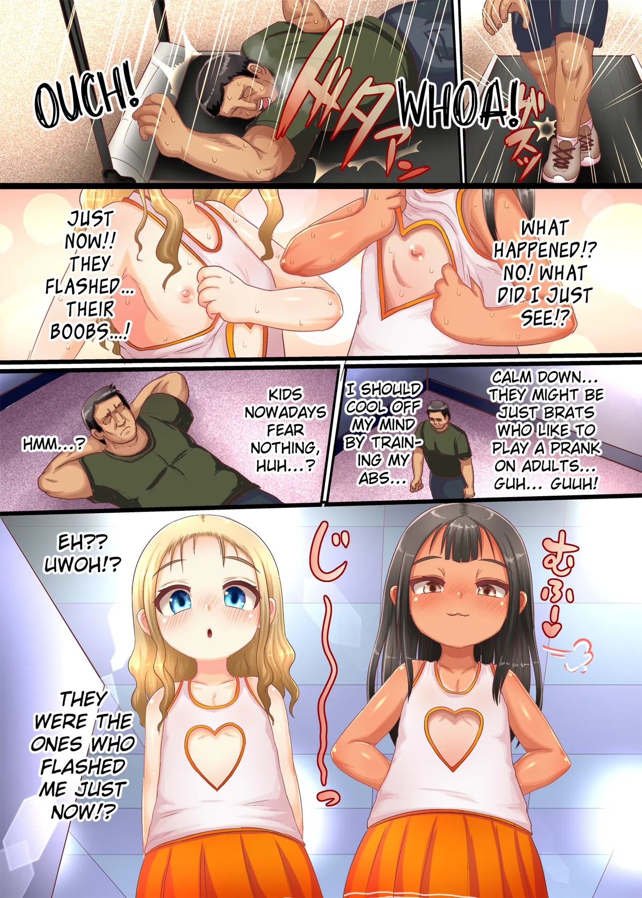 Itazura Gaki!! Gym de Gaki ga Dosukebe Yuuwaku page 6 full