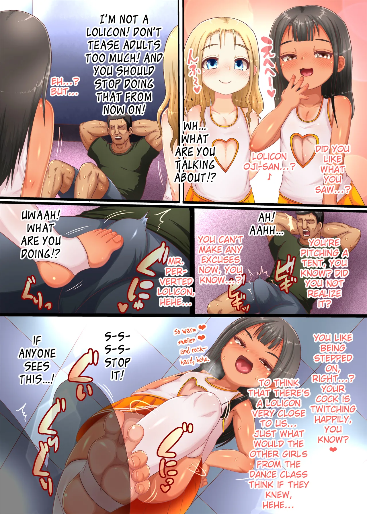 Itazura Gaki!! Gym de Gaki ga Dosukebe Yuuwaku page 7 full