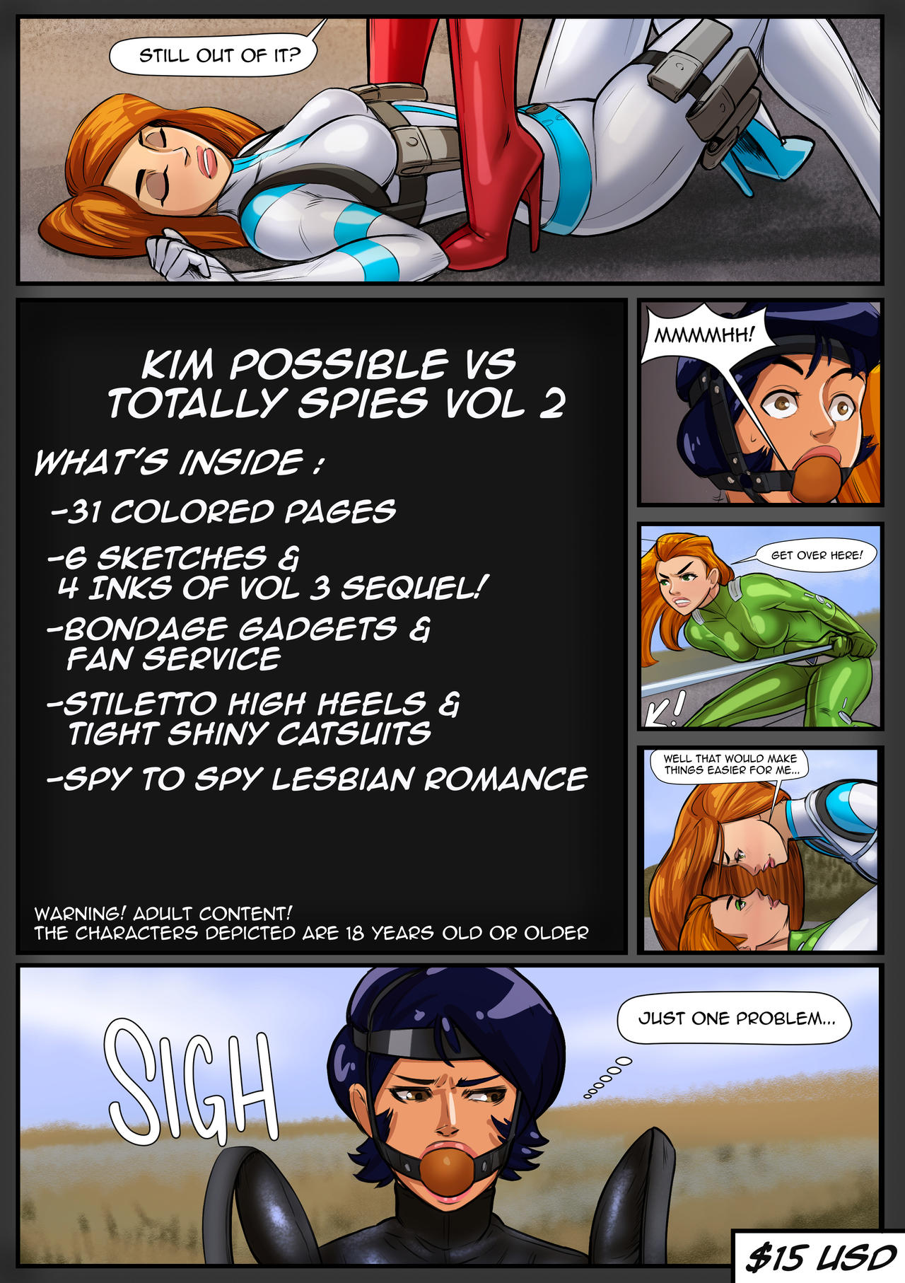 Kim possible vs totally spies vol 2 page 1 full