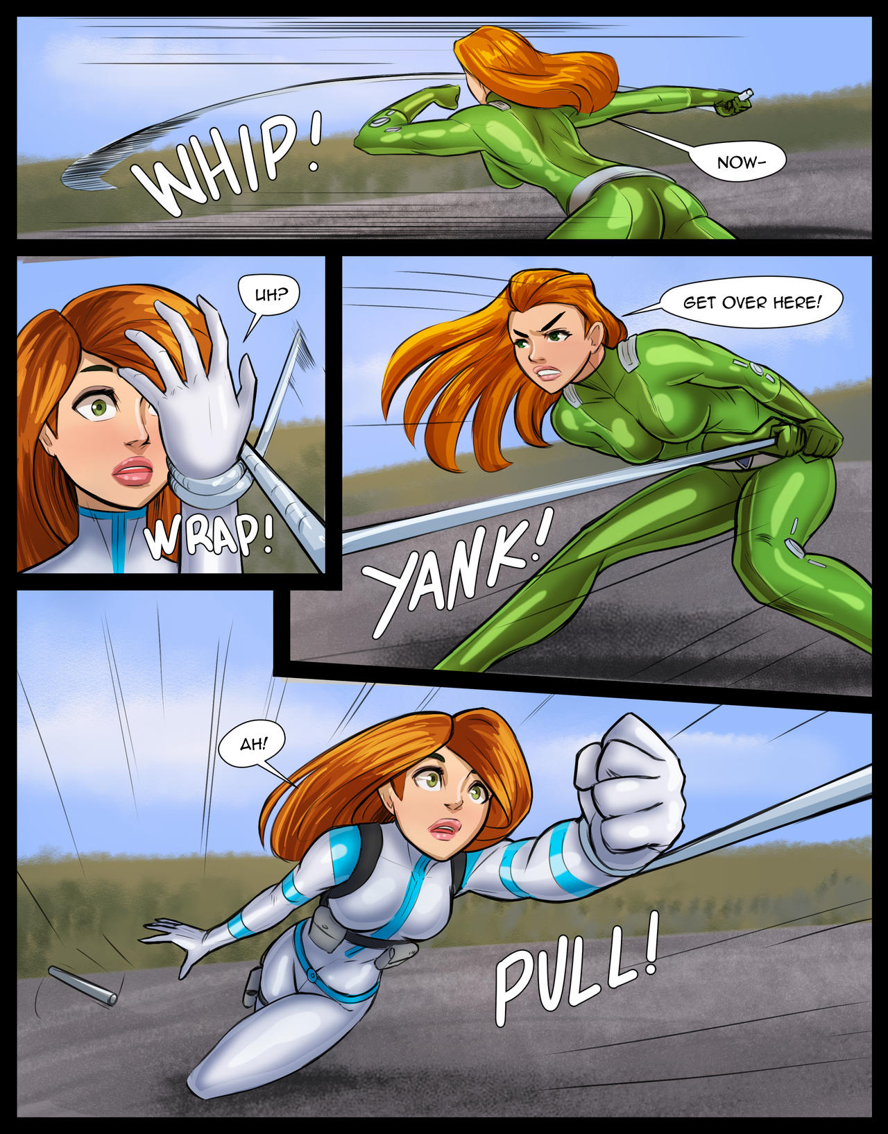 Kim possible vs totally spies vol 2 page 10 full