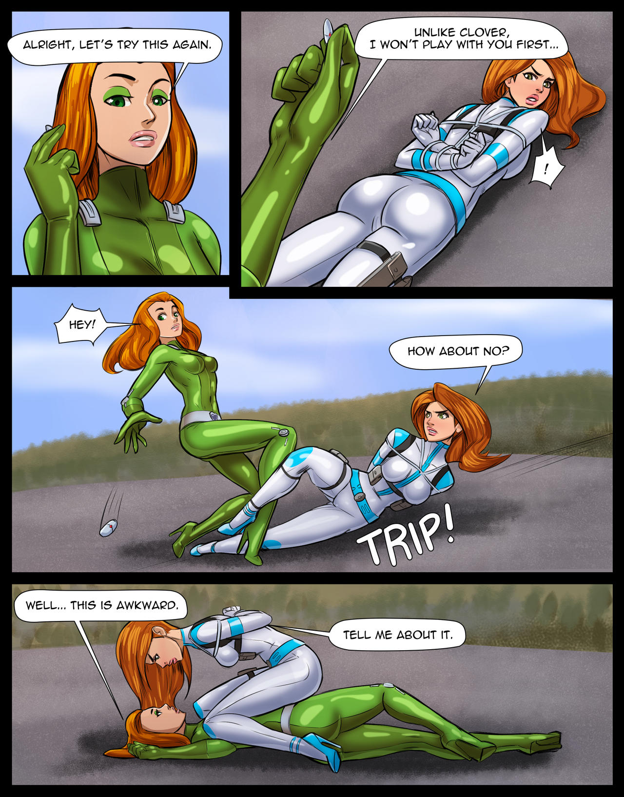 Kim possible vs totally spies vol 2 page 12 full