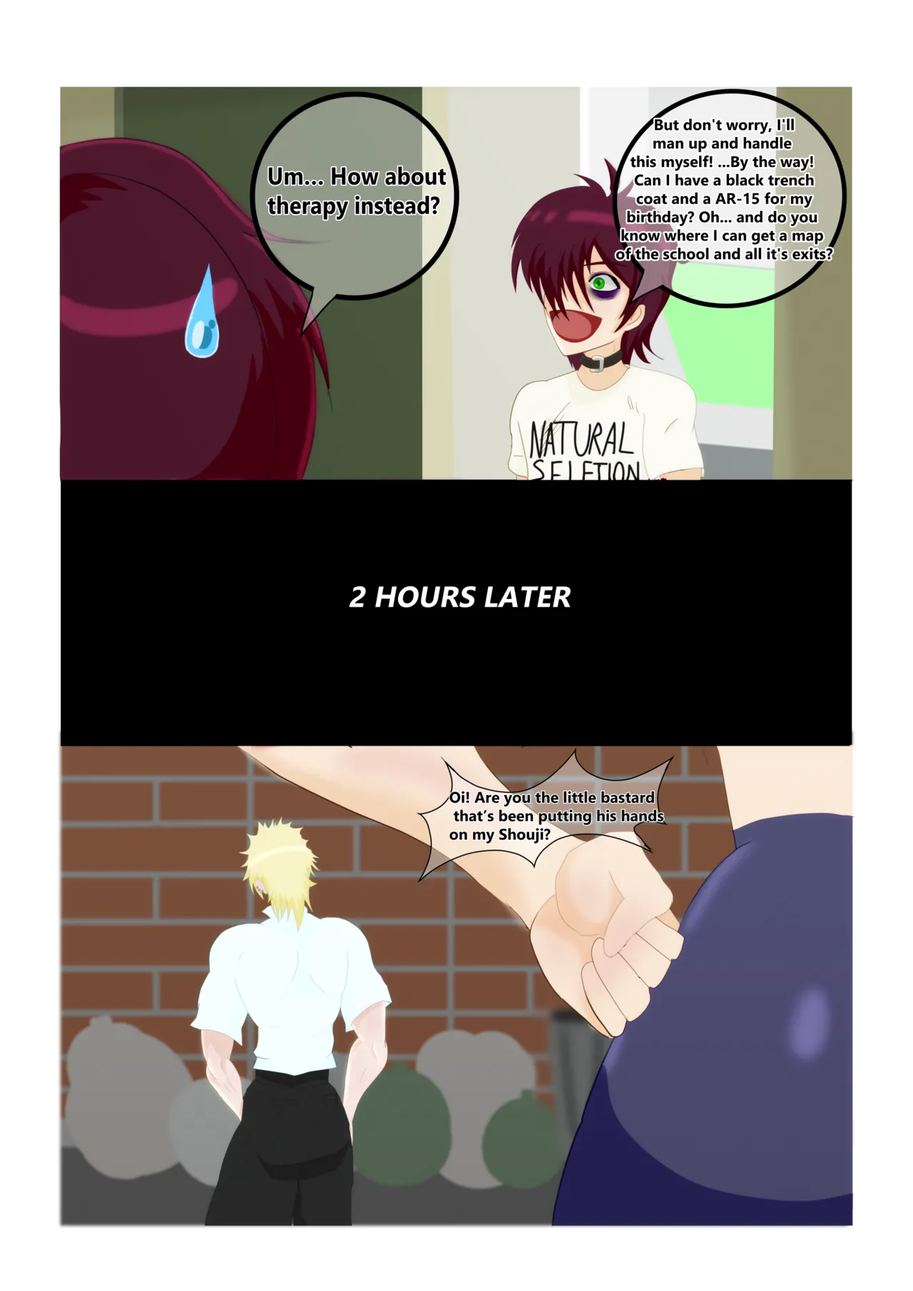 Bully Vs. Mom page 6 full
