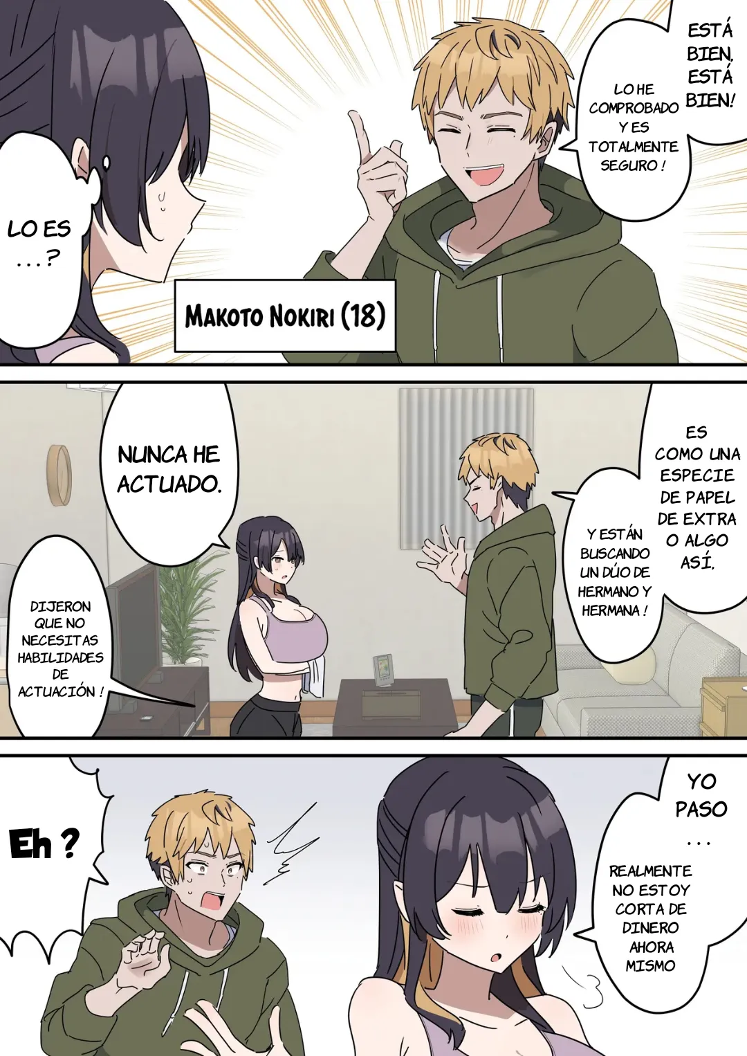 Giji Sex Kyoudai｜Pseudo sexo entre hermanos page 2 full