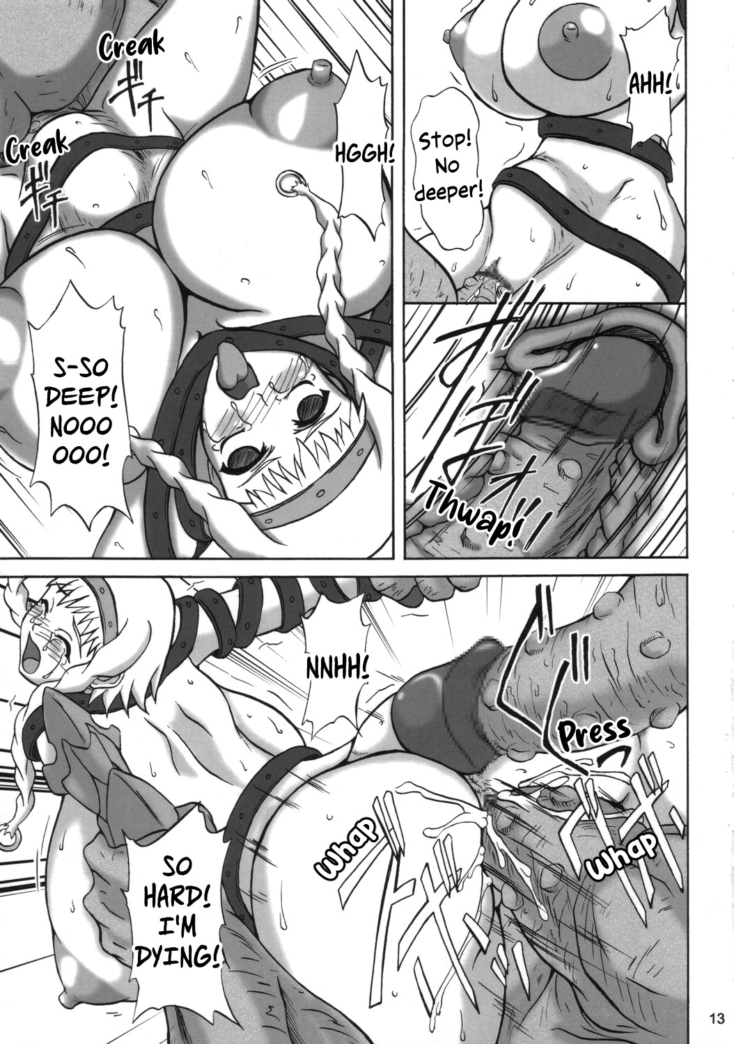 Injoku no Senshi Leina & Elina | Defiled Soldiers: Leina & Elina page 12 full