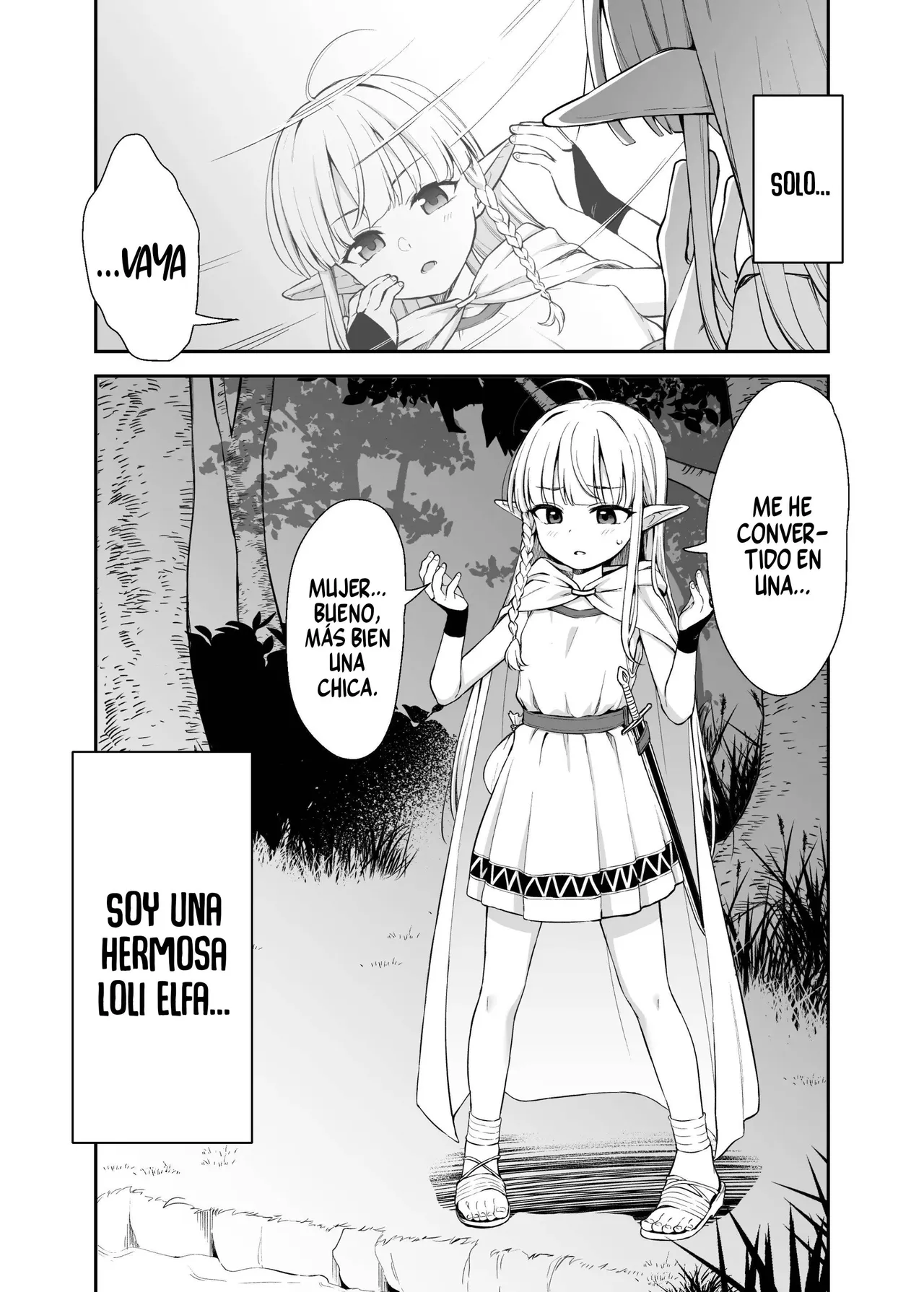 TS Loli Oji-san wa Isekai de Haiboku Suru | El Oji-san convertido en loli es derrotado en otro mundo page 12 full