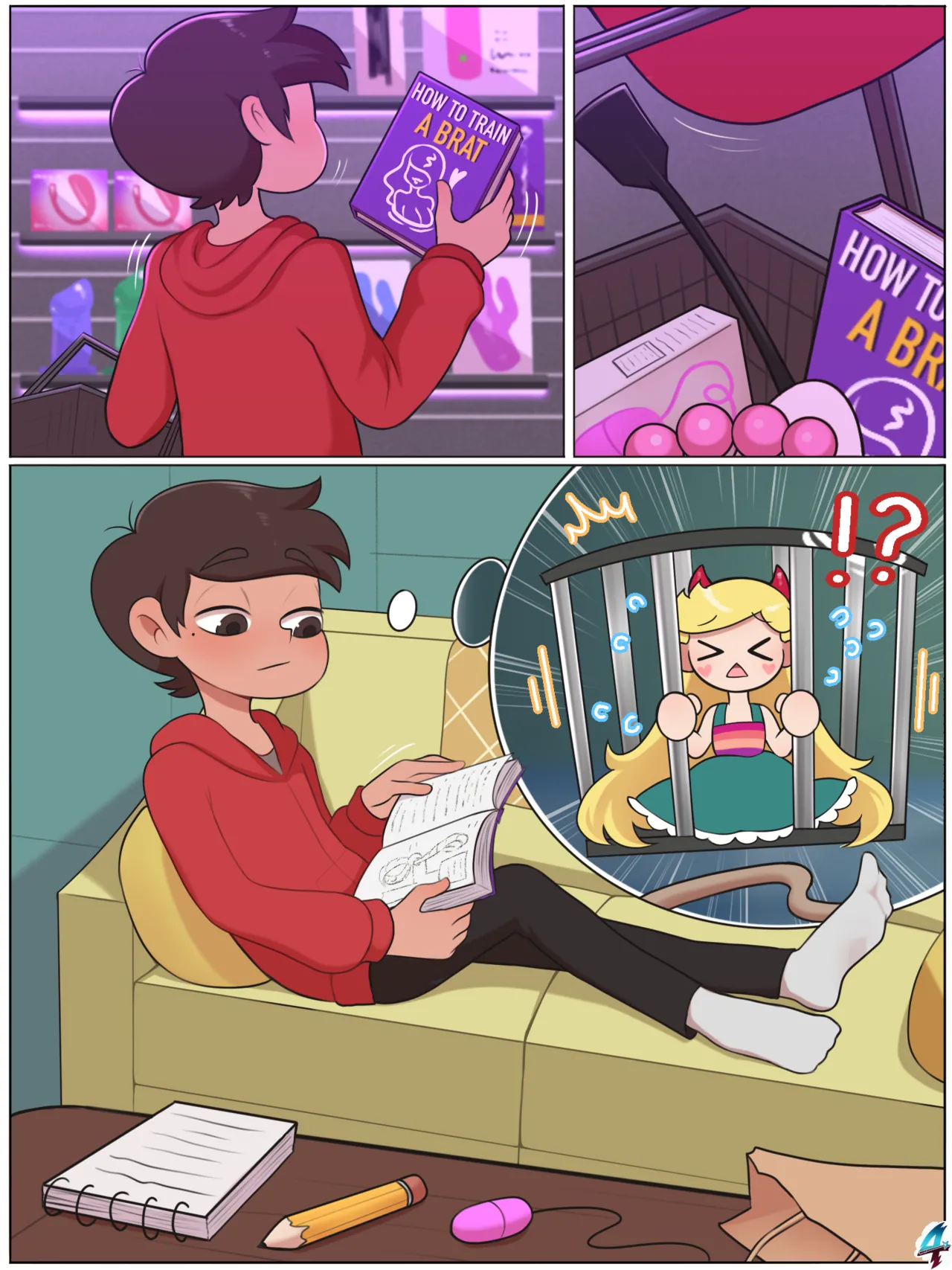 Taming of a Star page 5 full