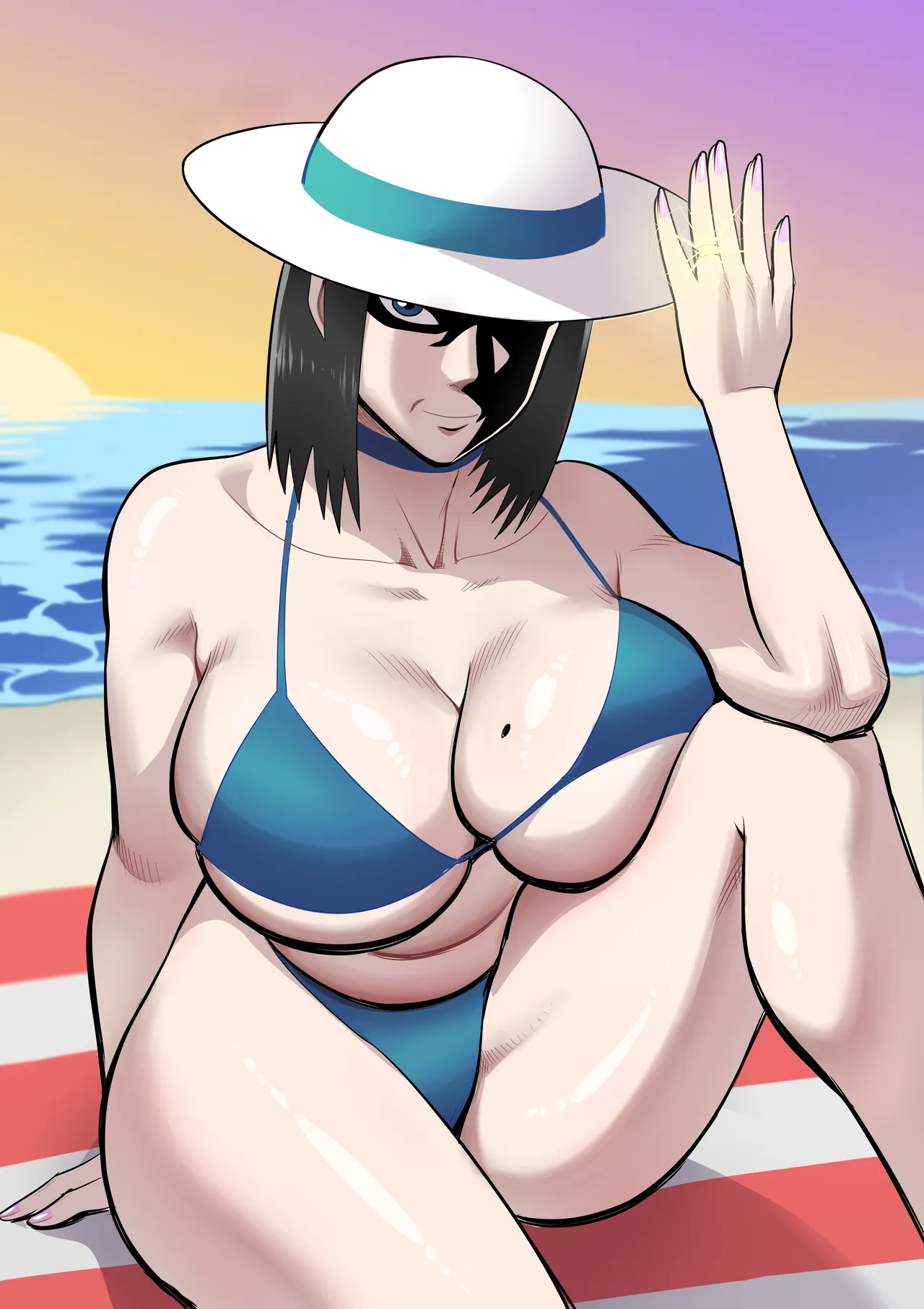 AT THE BEACH - CH1 | НА ПЛЯЖЕ - часть 1 page 2 full