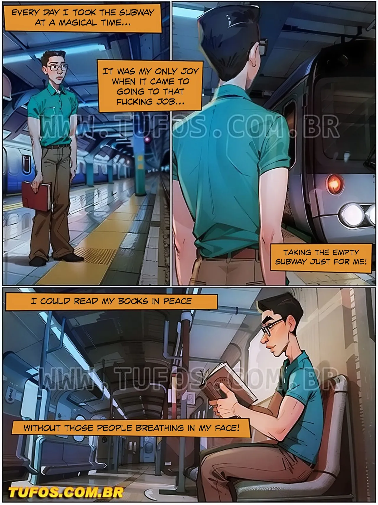 Enjoying The Sweet Life 02 - Light at the end of the train page 2 full