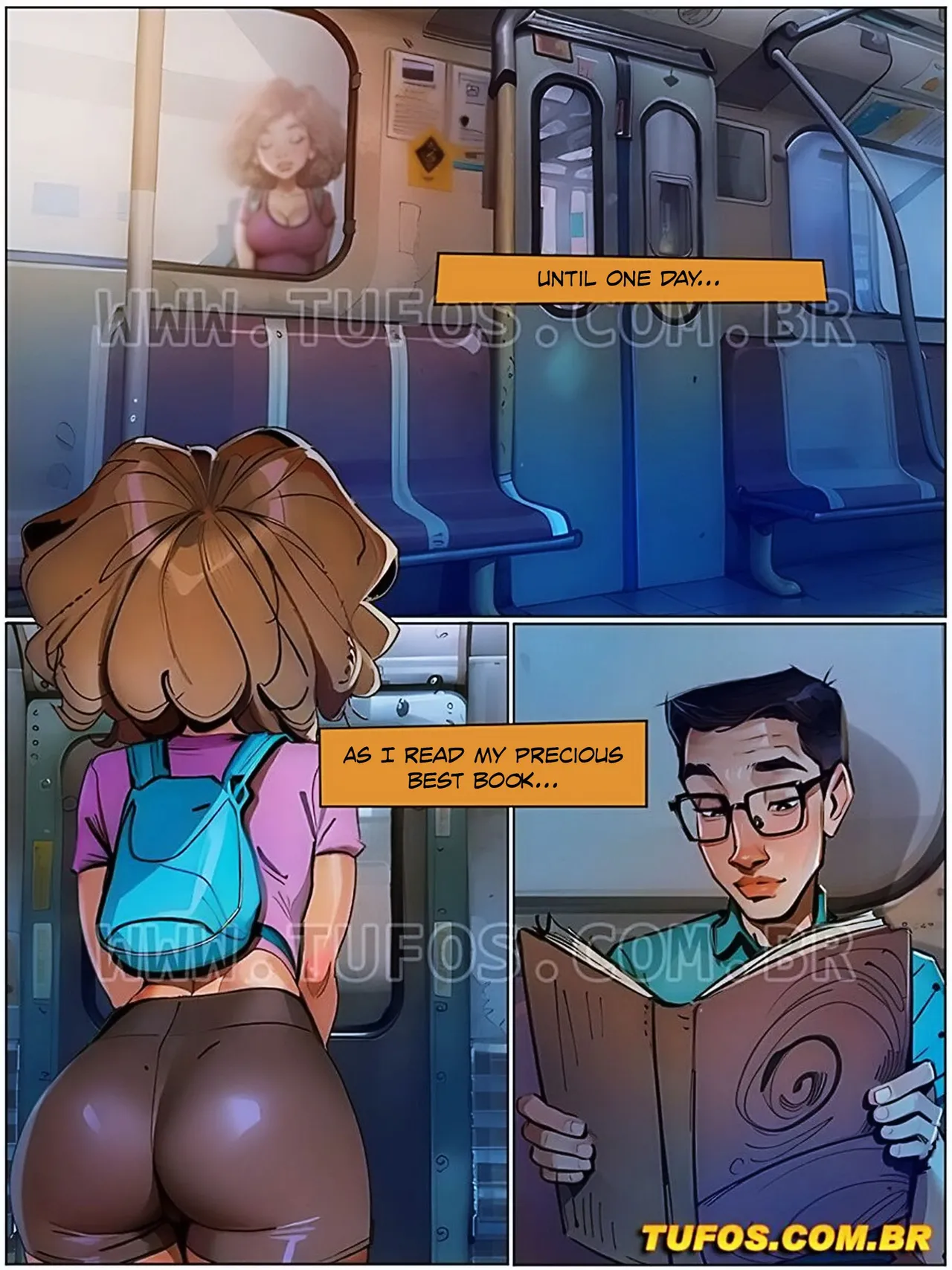 Enjoying The Sweet Life 02 - Light at the end of the train page 3 full